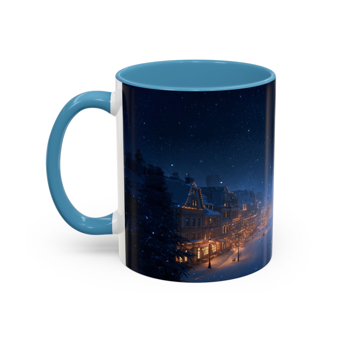 The Perfect Christmas Mug (USA) - Winter Mug, Holiday Mug, Christmas Village Mug, Classical Music Mug, North Pole Mug
