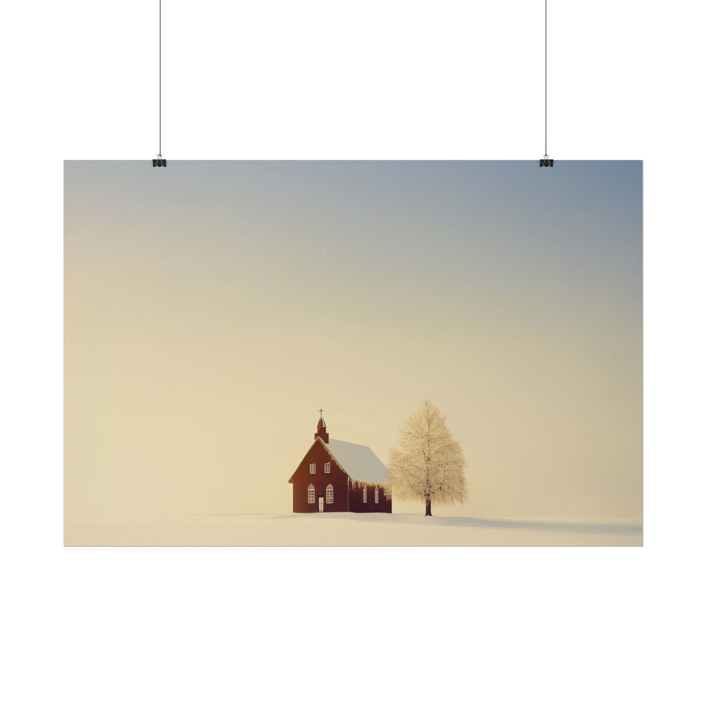 Without Words: Classical Christmas Carols - Sacred Music Poster, Choir Print, Chapel Poster, Reverent Music Print