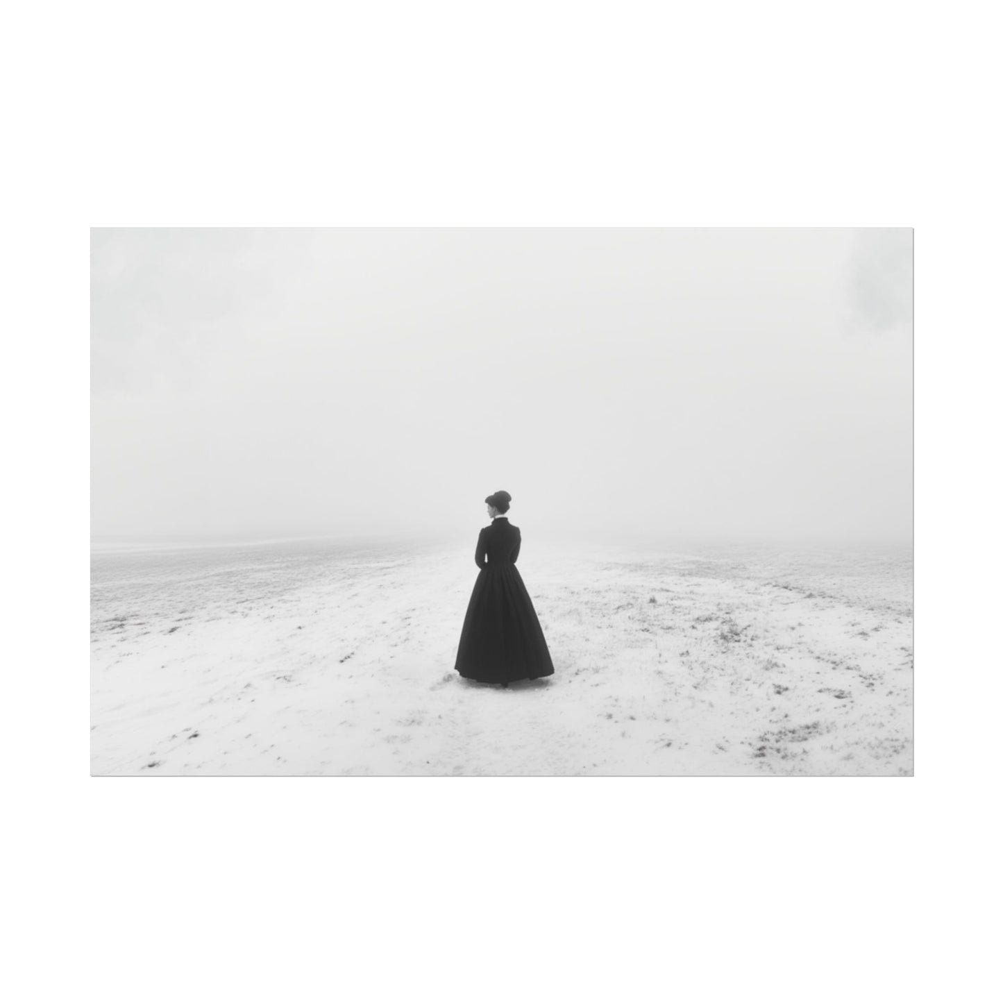 Without Words: Winter Serenades - Melancholy Poster, Christmas Print, Winter Poster, Classical Music Print, Christmas Decor Poster, Winter Wonderland Print