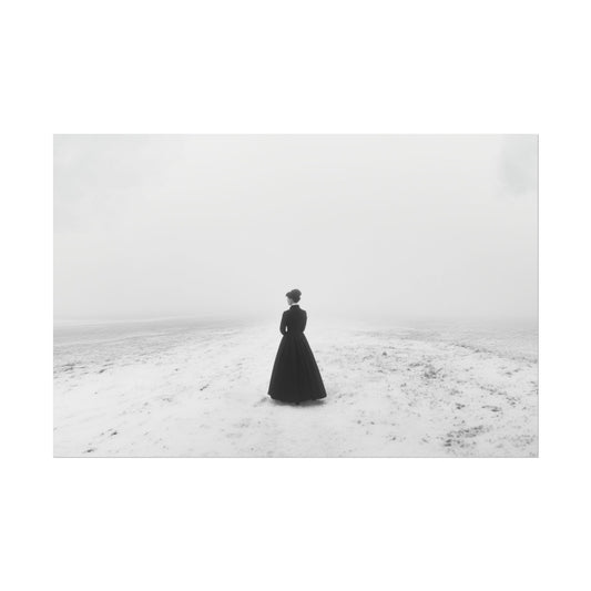 Without Words: Winter Serenades - Melancholy Poster, Christmas Print, Winter Poster, Classical Music Print, Christmas Decor Poster, Winter Wonderland Print