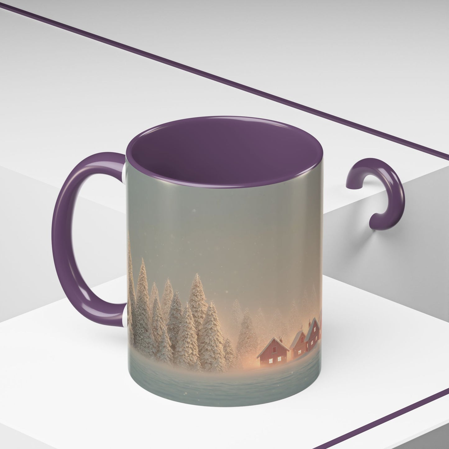 Christmas with Strauss Mug (EU) - Classical Christmas Mug, Christmas Countryside Mug, Holiday Classics Mug, Richard Strauss Inspired Mug