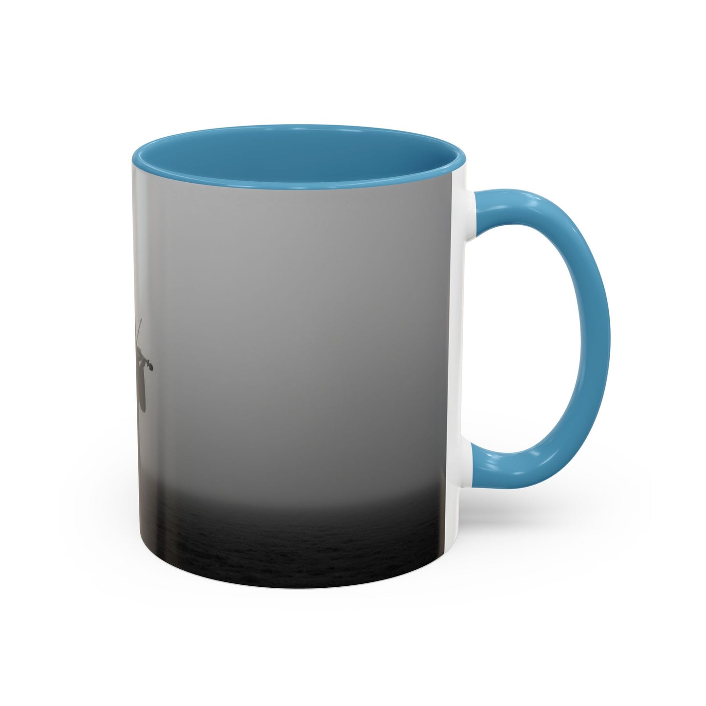 Dark Violin Mug (EU) - Dramatic Art Mug, Violin Mug, Haunting Art Mug, Dark Classical Music Mug