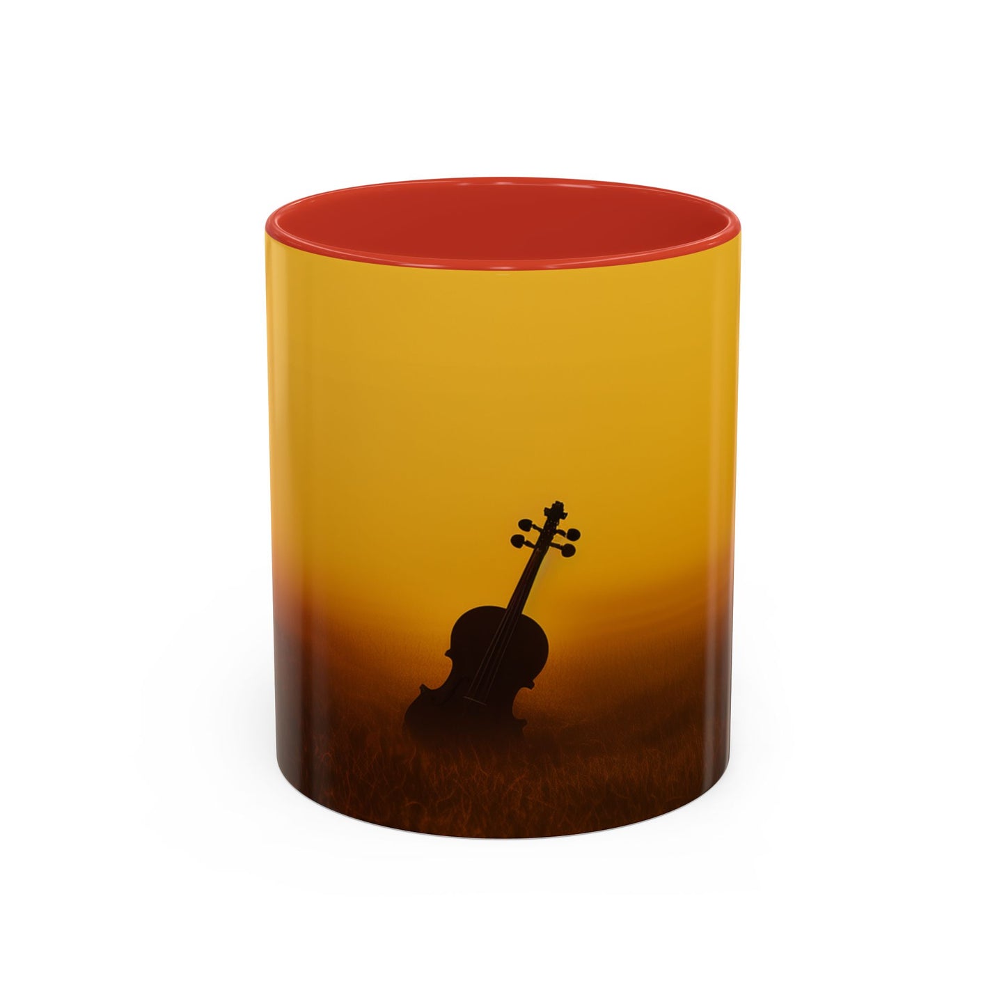 Summer & Strings Mug (USA) - Classical Violin Poster, Summer Print, Classical Music Print, Calm Music Poster, Stings Lovers Print