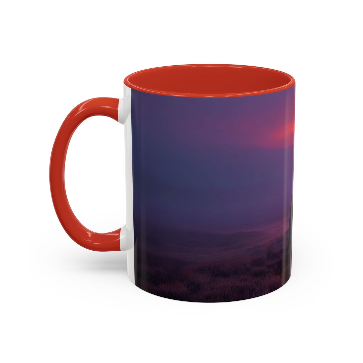 Classical Sunset Mug (USA) - Sundown Mug, Nightfall Mug, Evening Mug, Landscape Art Mug, Sunset Mug