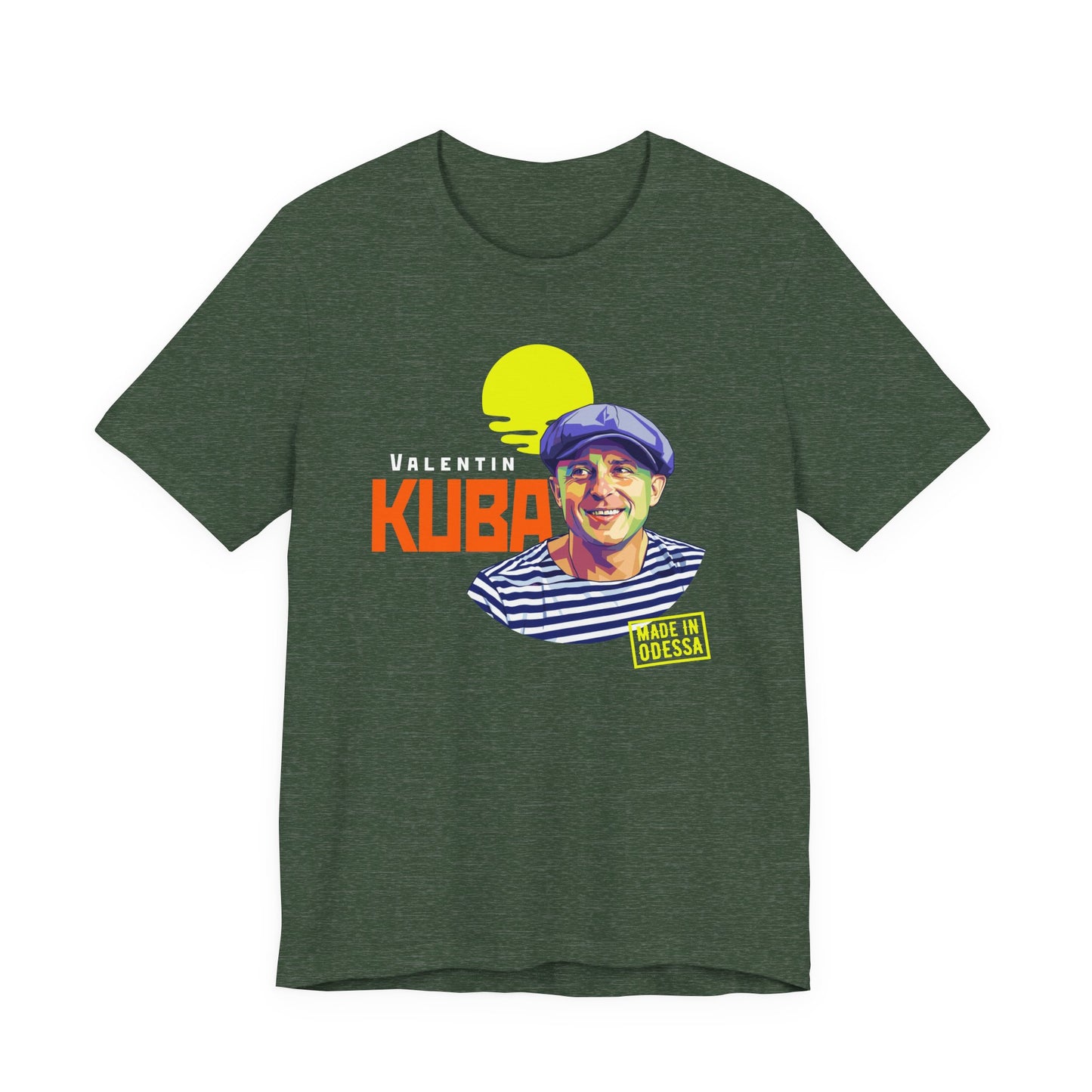 (ENG) Valentin Kuba T-Shirt (Dark) - Klezmer Music T-Shirt, Odessa Music Shirt, Valentin Kuba Shirt, Odessa Shirt