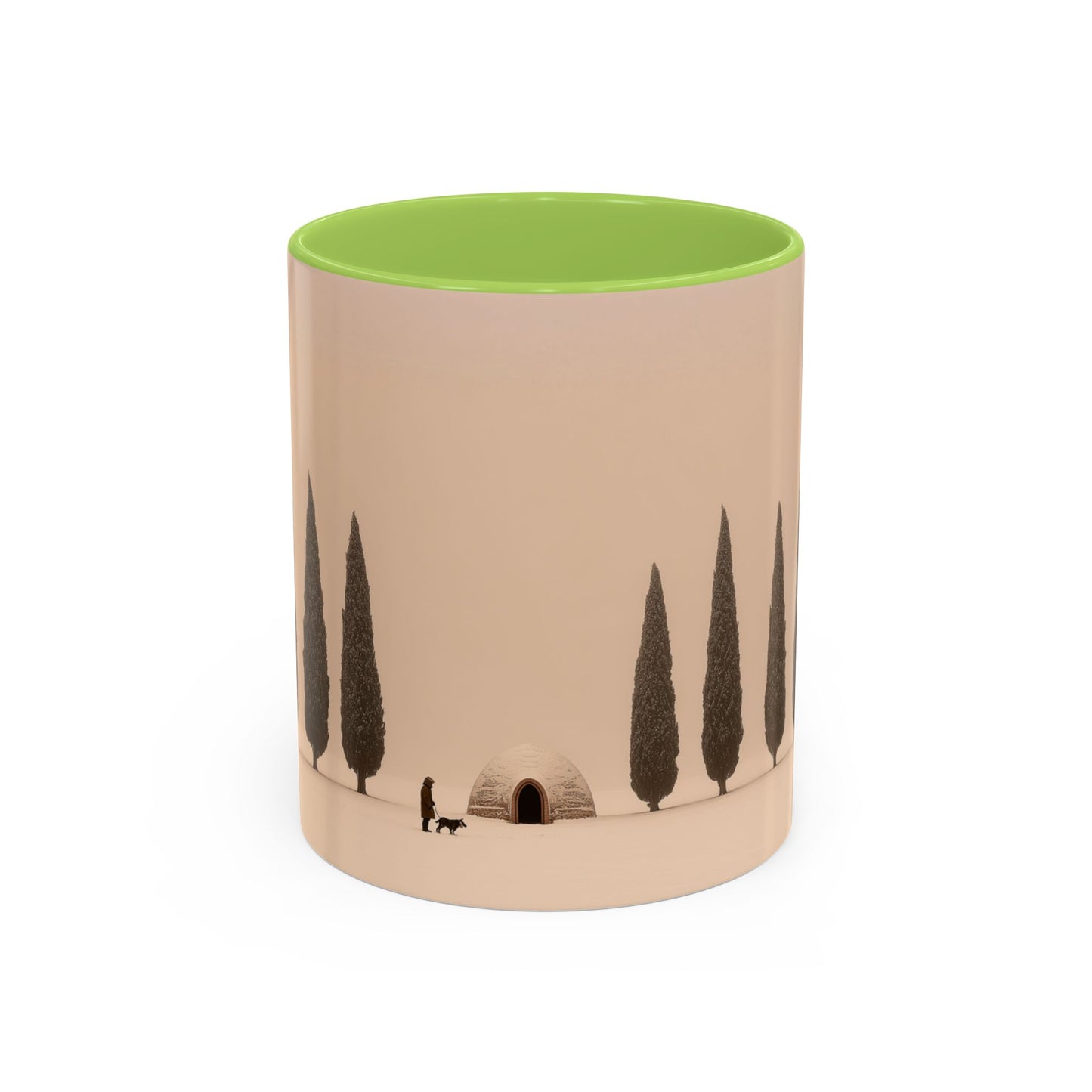 Snowy Days Mug (EU) - Calm Classical Music Mug, Winter Mug, Snow Mug, Mozart Inspired Mug, Bach Inspired Mug