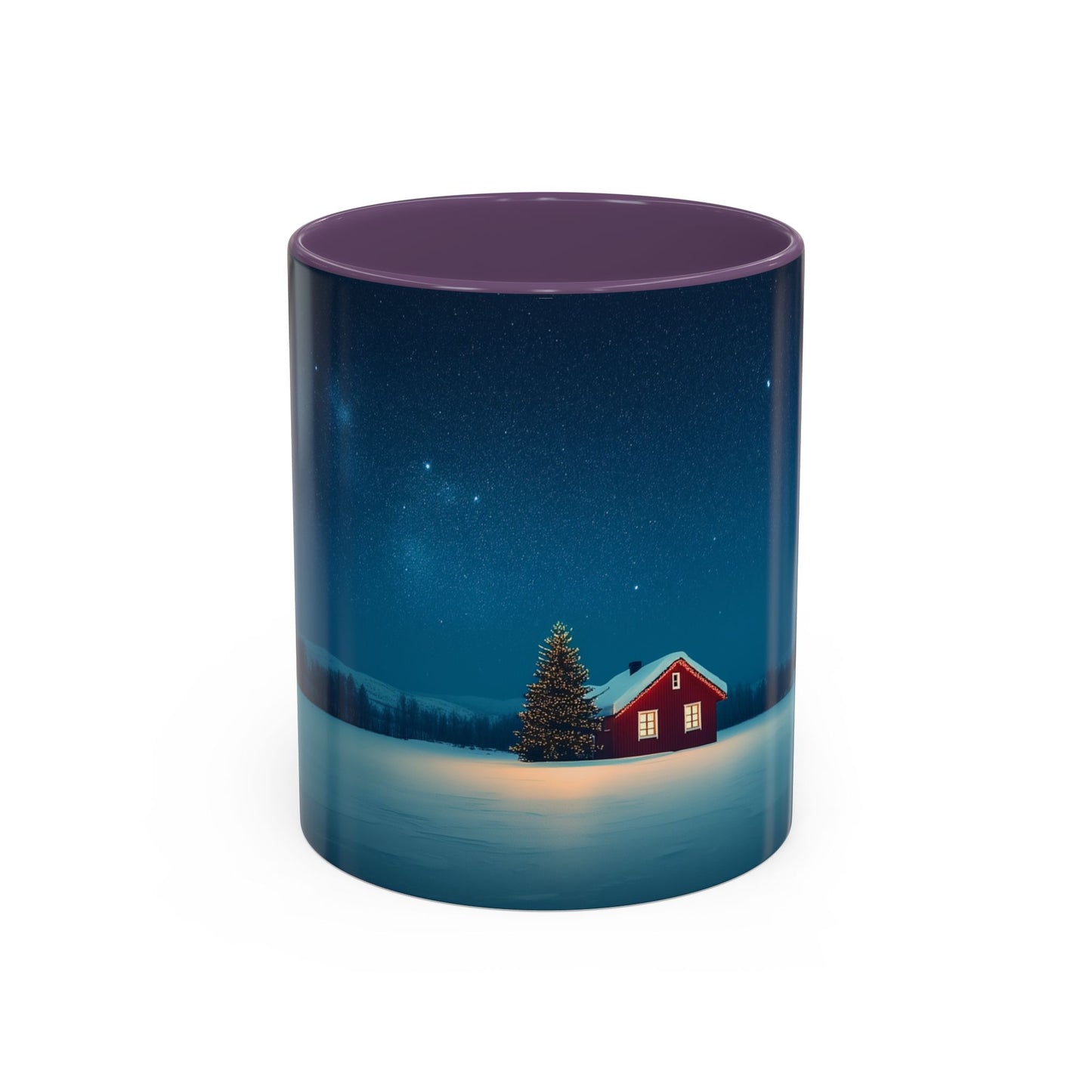 Classical Christmas Mug (USA)- Winter Hut Mug, Christmas Mug, North Pole Mug, Classical Music Mug, Christmas Decor Mug