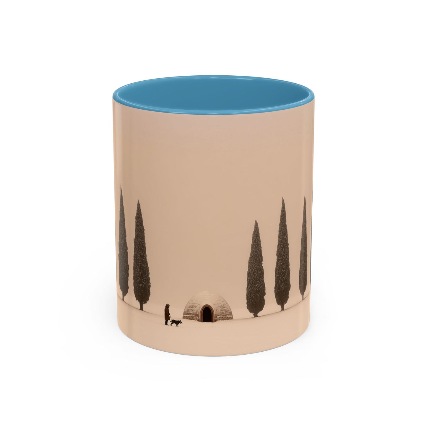 Snowy Days Mug (EU) - Calm Classical Music Mug, Winter Mug, Snow Mug, Mozart Inspired Mug, Bach Inspired Mug