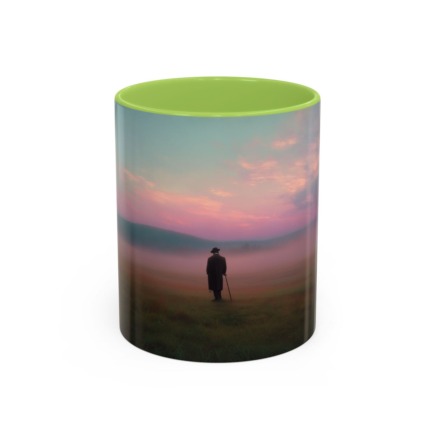 Classical Relaxation Mug (EU) - Calming Mug, Beethoven Inspired Mug, Self-Care Mug, Thoughtful Mug, Peaceful Scenery Mug