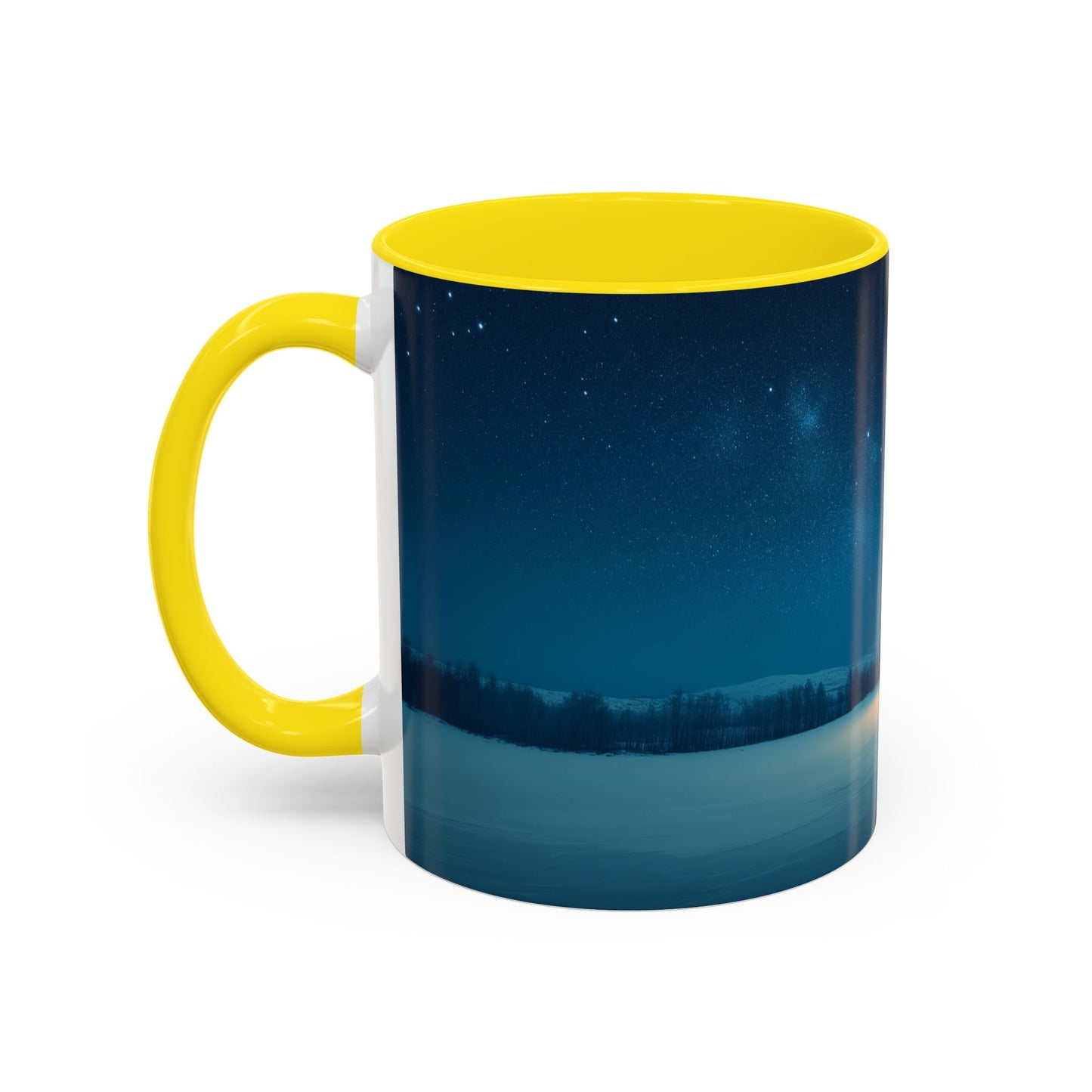 Classical Christmas Mug (USA)- Winter Hut Mug, Christmas Mug, North Pole Mug, Classical Music Mug, Christmas Decor Mug