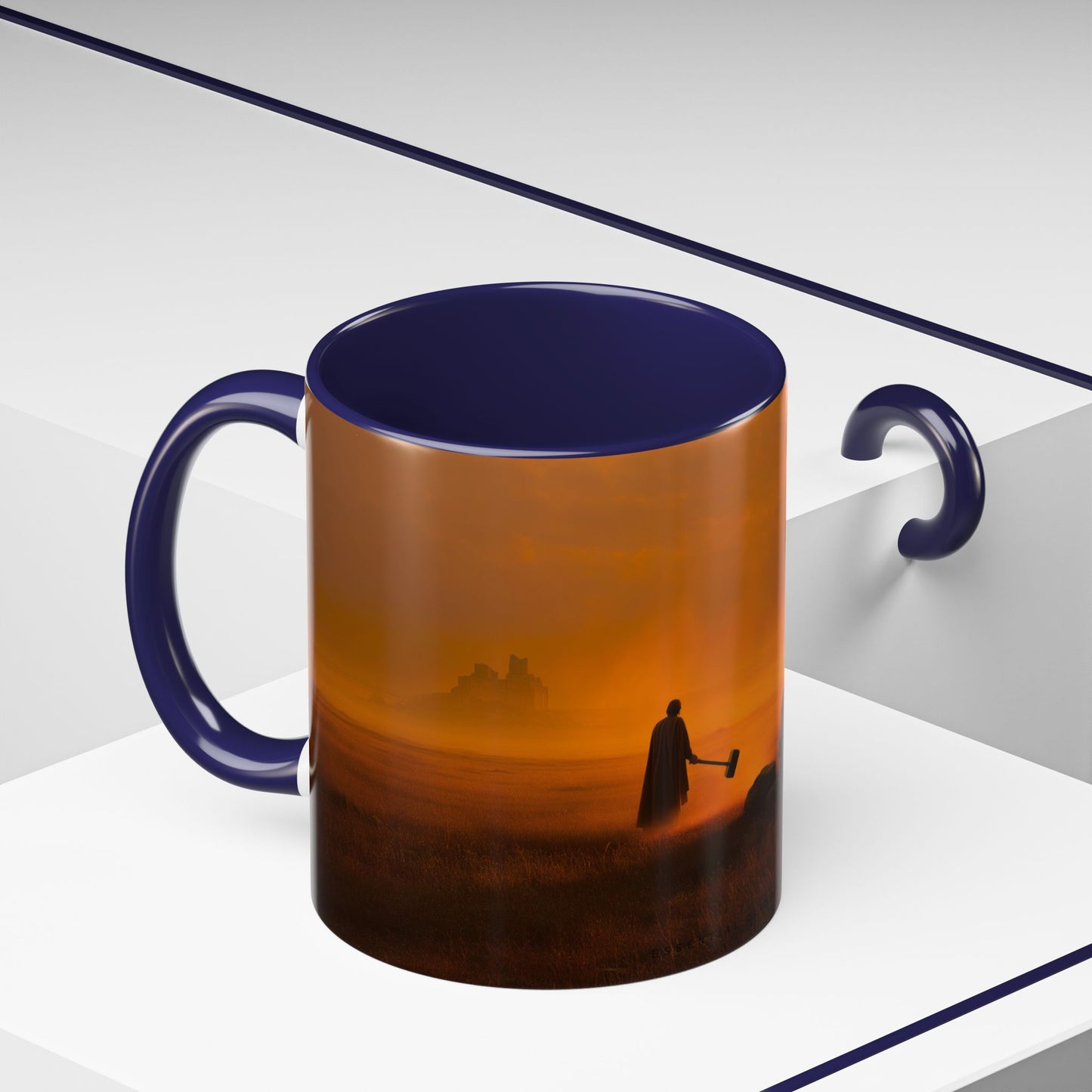 Classical Music but Hard Mug (EU) - Powerful Music Mug, Intense Music Mug, Music Enthusiast Mug, Fantasy Movie Mug