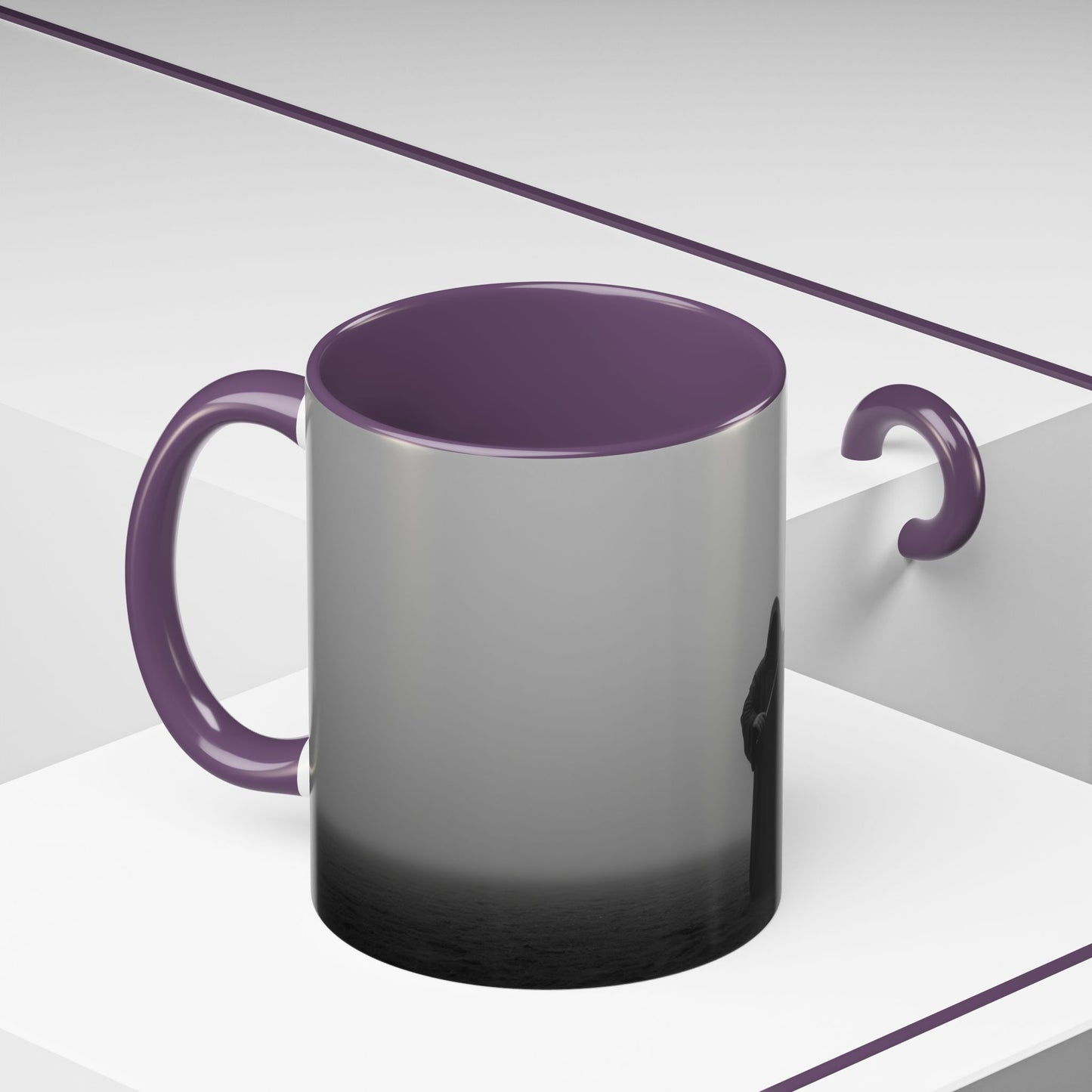 Dark Violin Mug (EU) - Dramatic Art Mug, Violin Mug, Haunting Art Mug, Dark Classical Music Mug