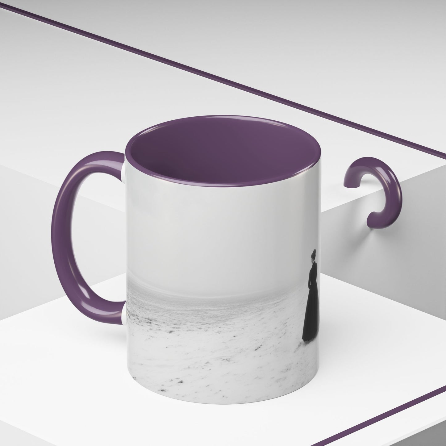 Winter Serenades Mug (EU) - Melancholy Mug, Christmas Mug, Winter Mug, Classical Music Mug, Christmas Decor Mug, Winter Wonderland Mug