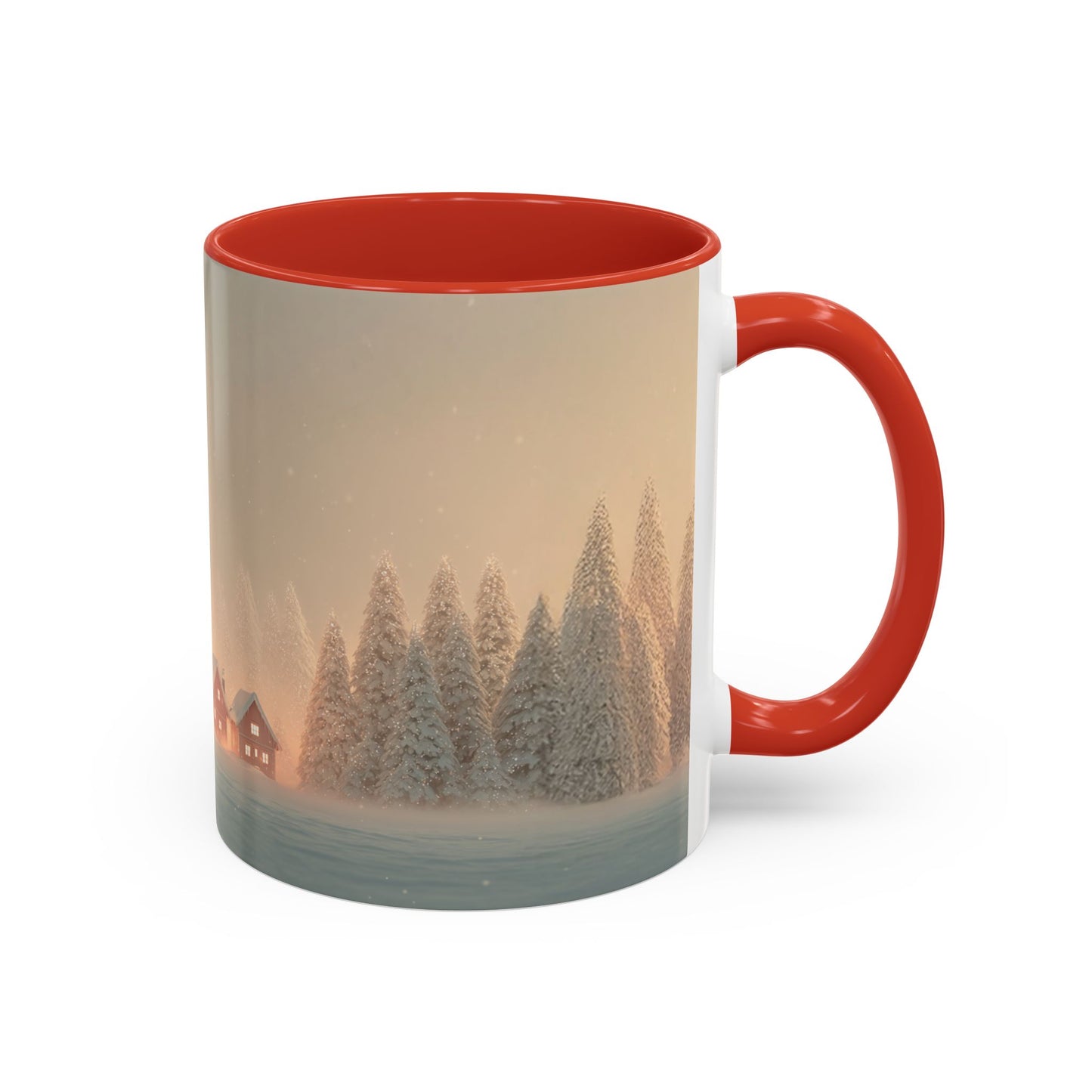 Christmas with Strauss Mug (USA) - Classical Christmas Mug, Christmas Countryside Mug, Holiday Classics Mug, Richard Strauss Inspired Mug