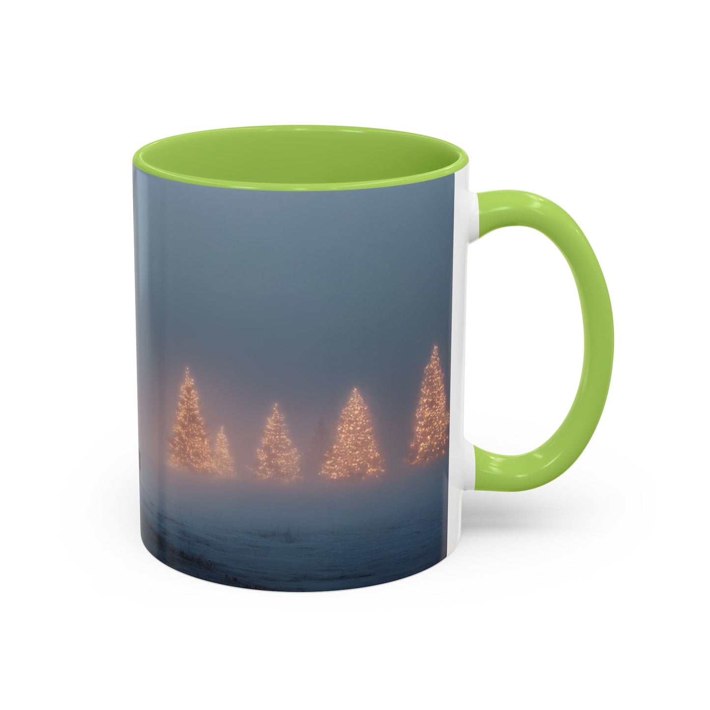 A Peaceful Christmas Mug (EU) - Landscape Mug, Winter Mug, Holiday Mug, Christmas Mug, Classical Music Mug