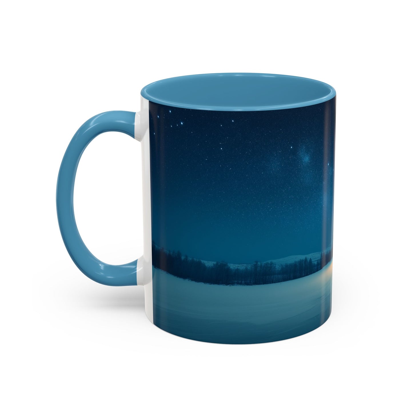 Classical Christmas Mug (USA)- Winter Hut Mug, Christmas Mug, North Pole Mug, Classical Music Mug, Christmas Decor Mug