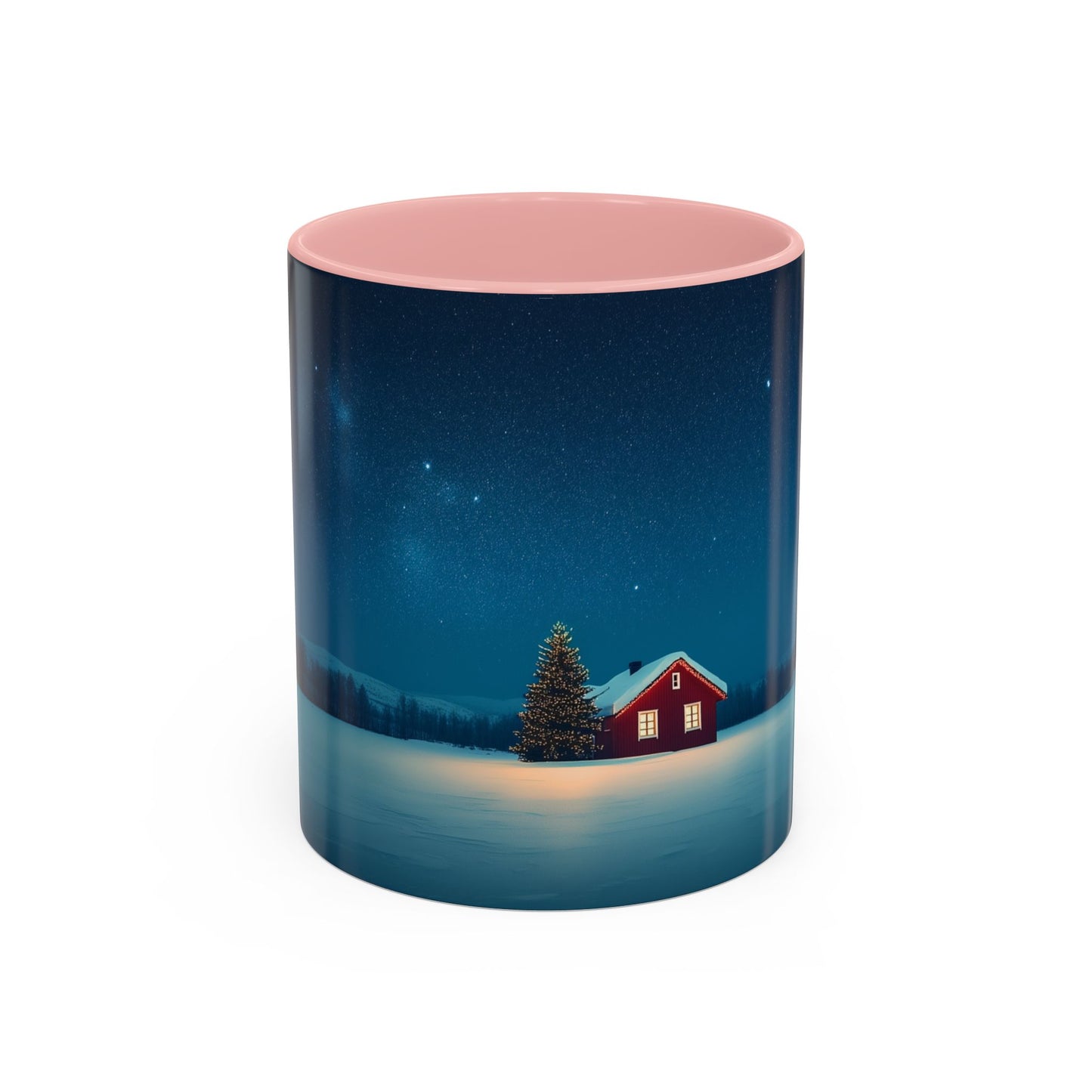 Classical Christmas Mug (USA)- Winter Hut Mug, Christmas Mug, North Pole Mug, Classical Music Mug, Christmas Decor Mug