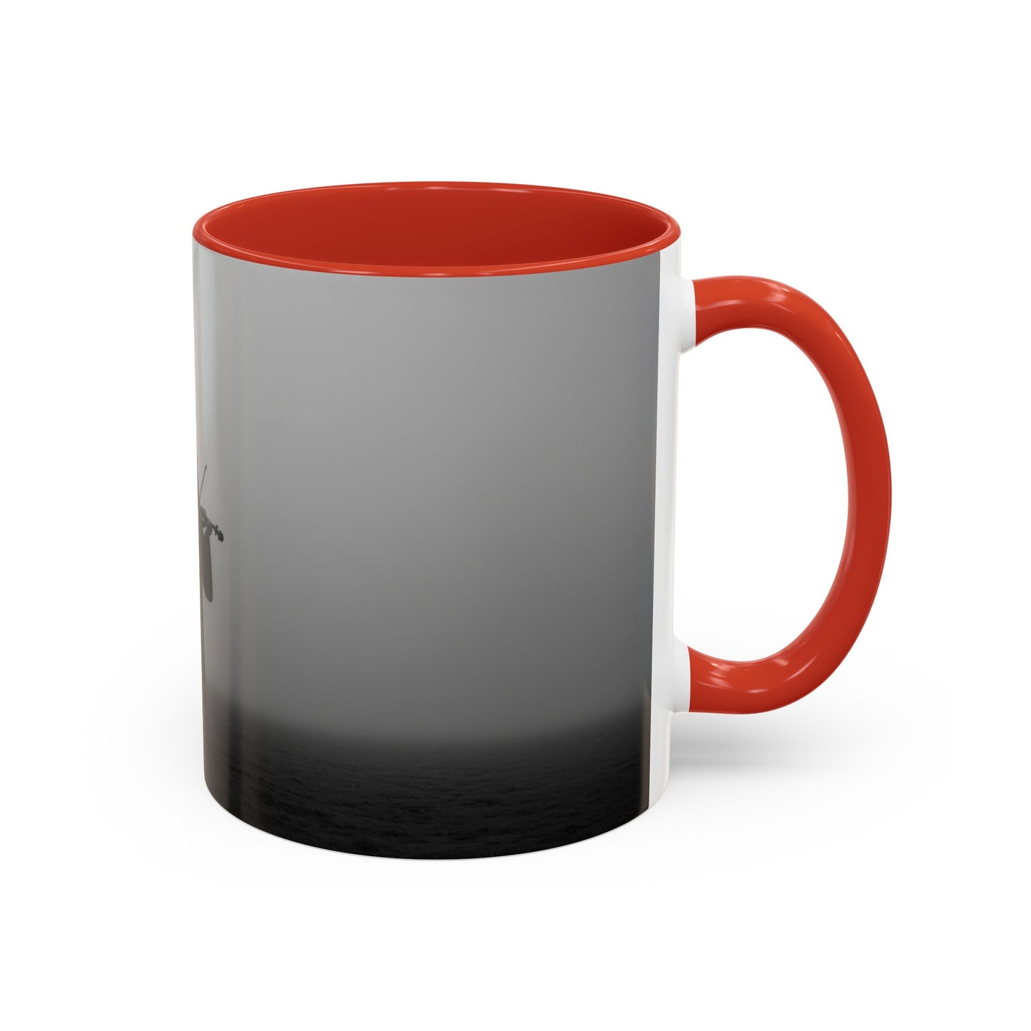Dark Violin Mug (EU) - Dramatic Art Mug, Violin Mug, Haunting Art Mug, Dark Classical Music Mug