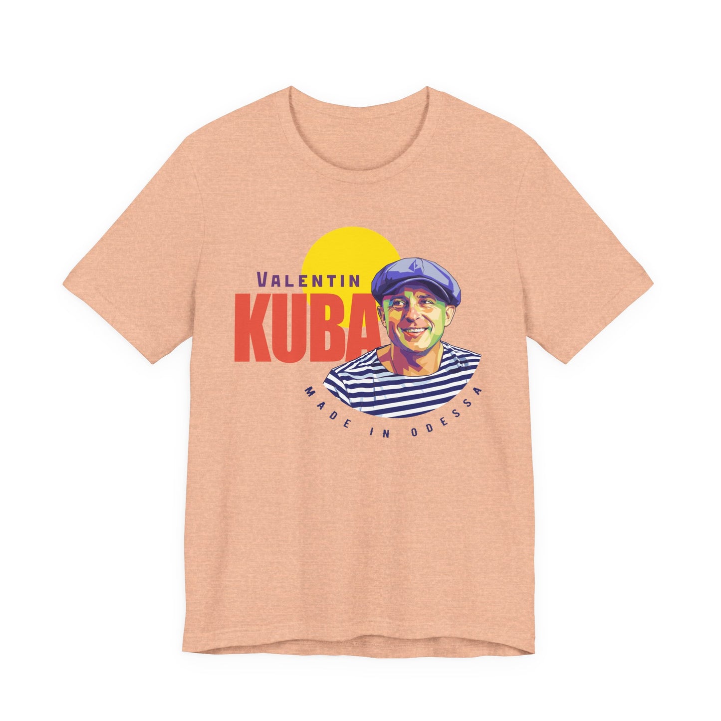 (ENG) Valentin Kuba T-Shirt (Light) - Klezmer Music T-Shirt, Odessa Music Shirt, Valentin Kuba Tee, Music from Ukraine Shirt