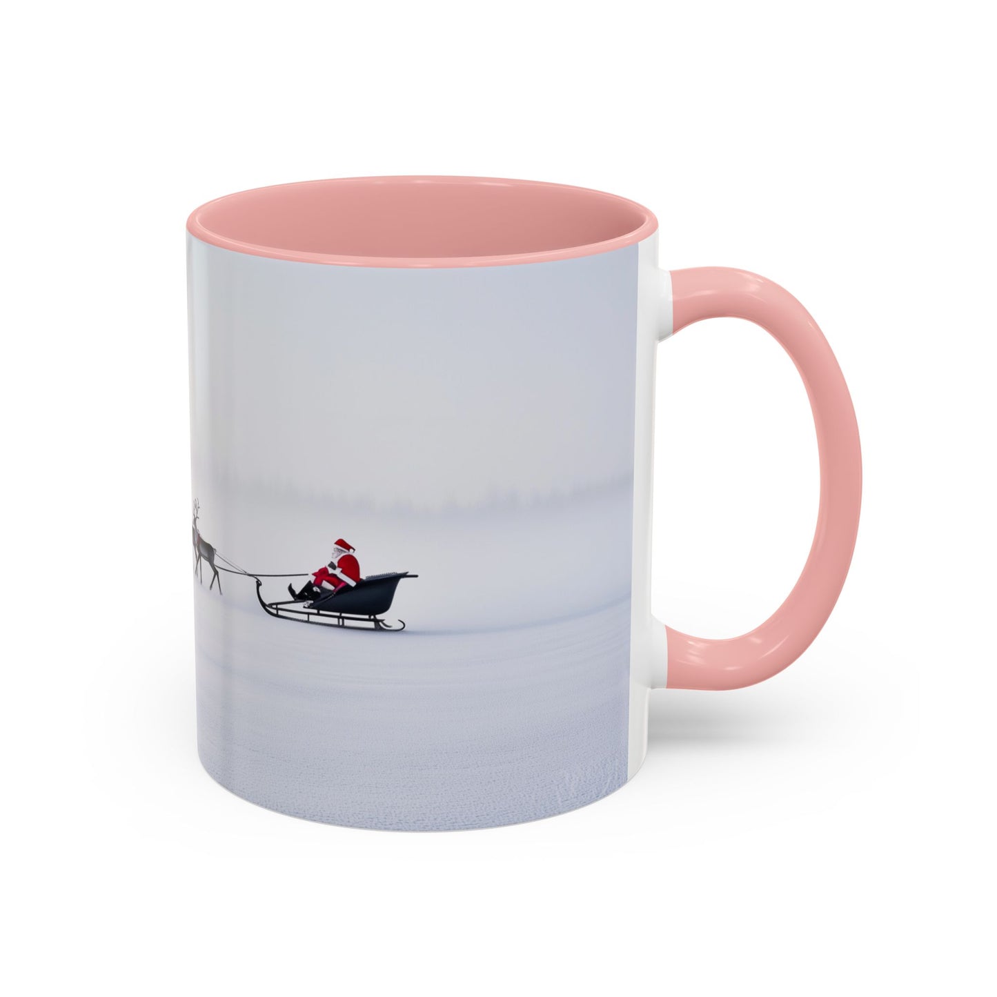 Christmas with Tchaikovsky Mug (EU)- Santa Sleigh Mug, Reindeer Mug, Santa Mug, Tchaikovsky Mug, Winter Mug, North Pole Mug
