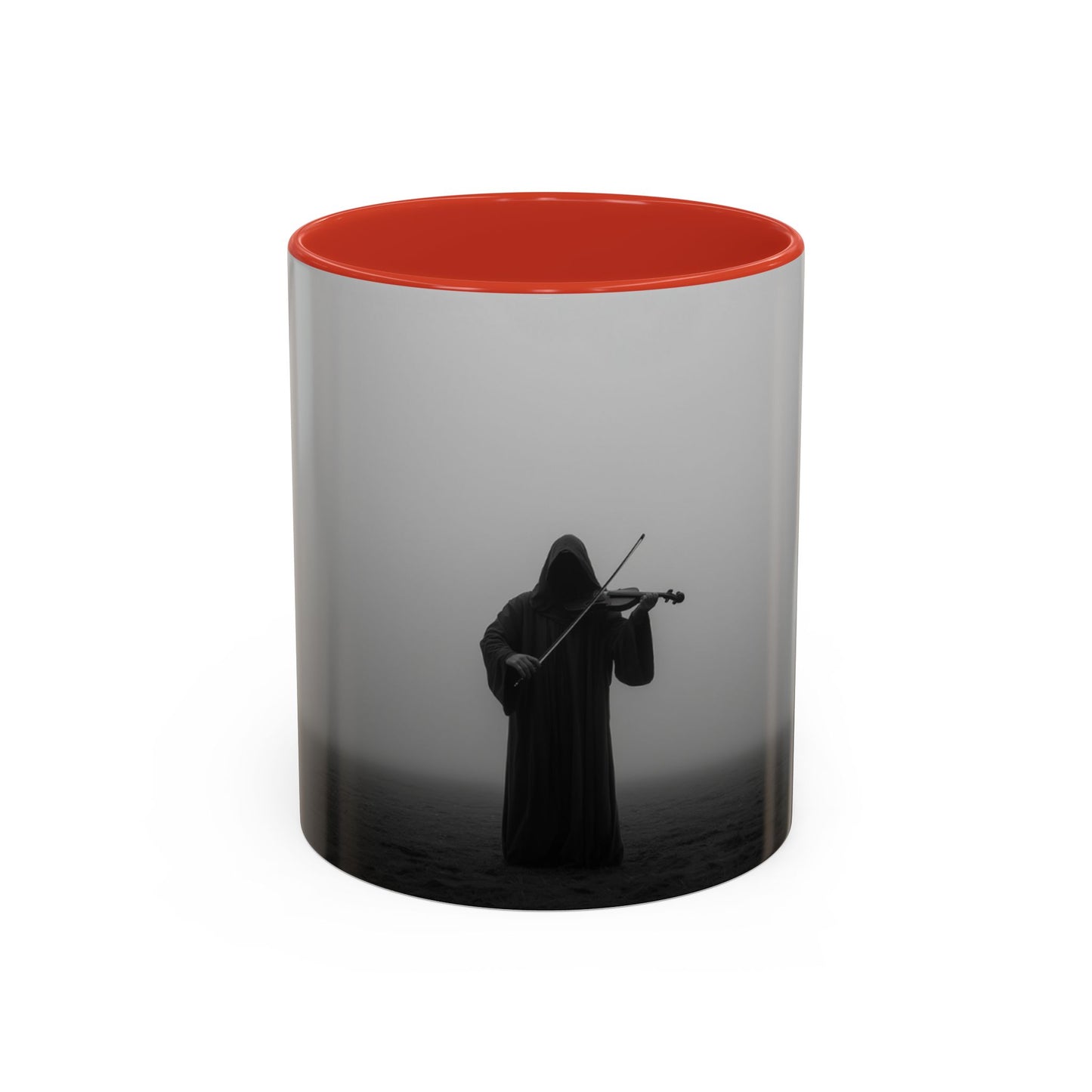Dark Violin Mug (EU) - Dramatic Art Mug, Violin Mug, Haunting Art Mug, Dark Classical Music Mug