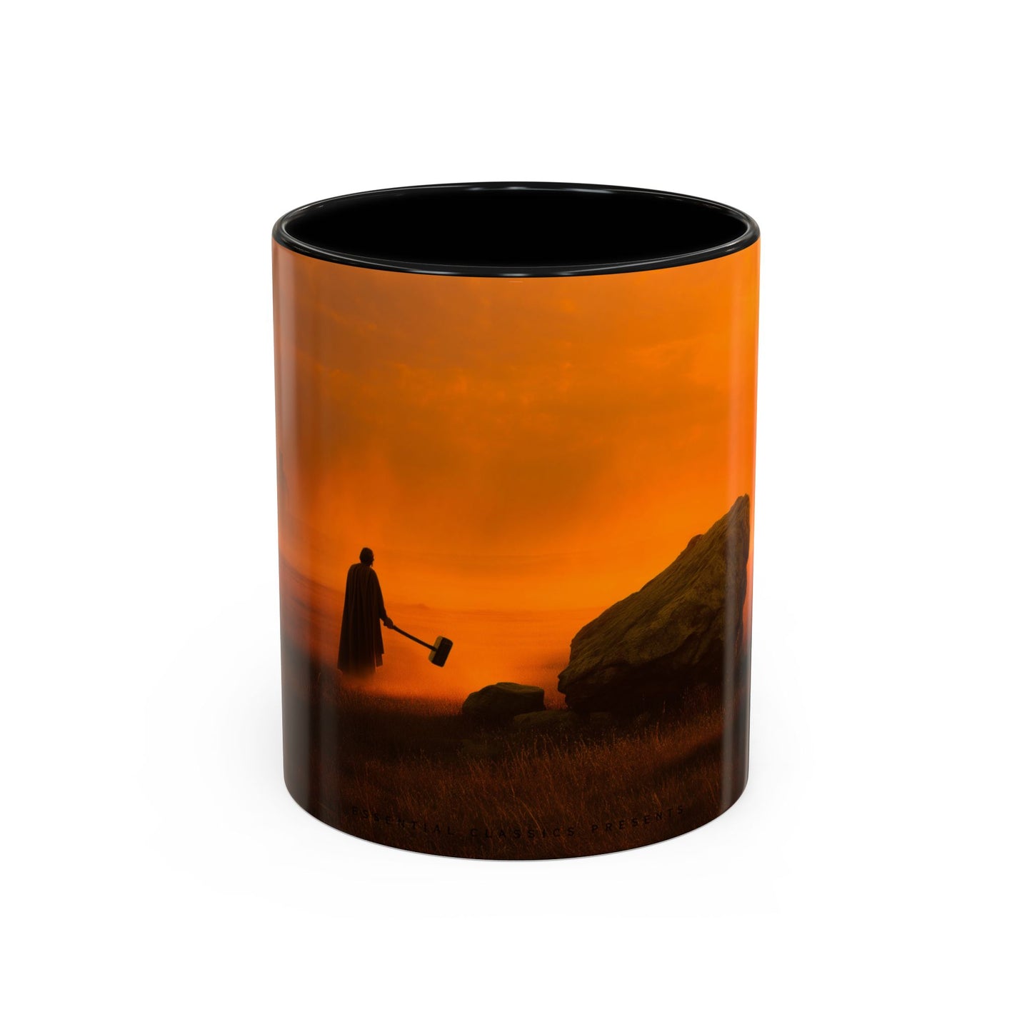 Classical Music but Hard Mug (EU) - Powerful Music Mug, Intense Music Mug, Music Enthusiast Mug, Fantasy Movie Mug