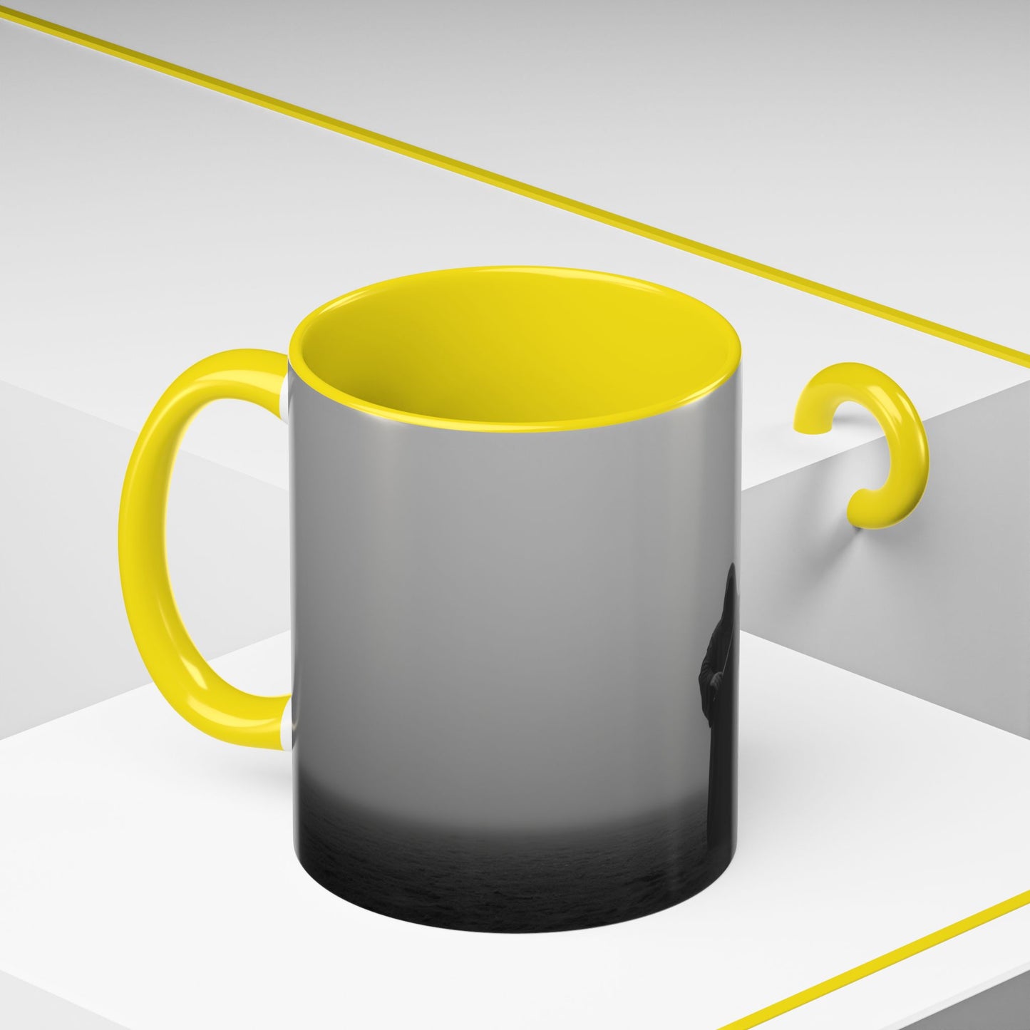 Dark Violin Mug (EU) - Dramatic Art Mug, Violin Mug, Haunting Art Mug, Dark Classical Music Mug