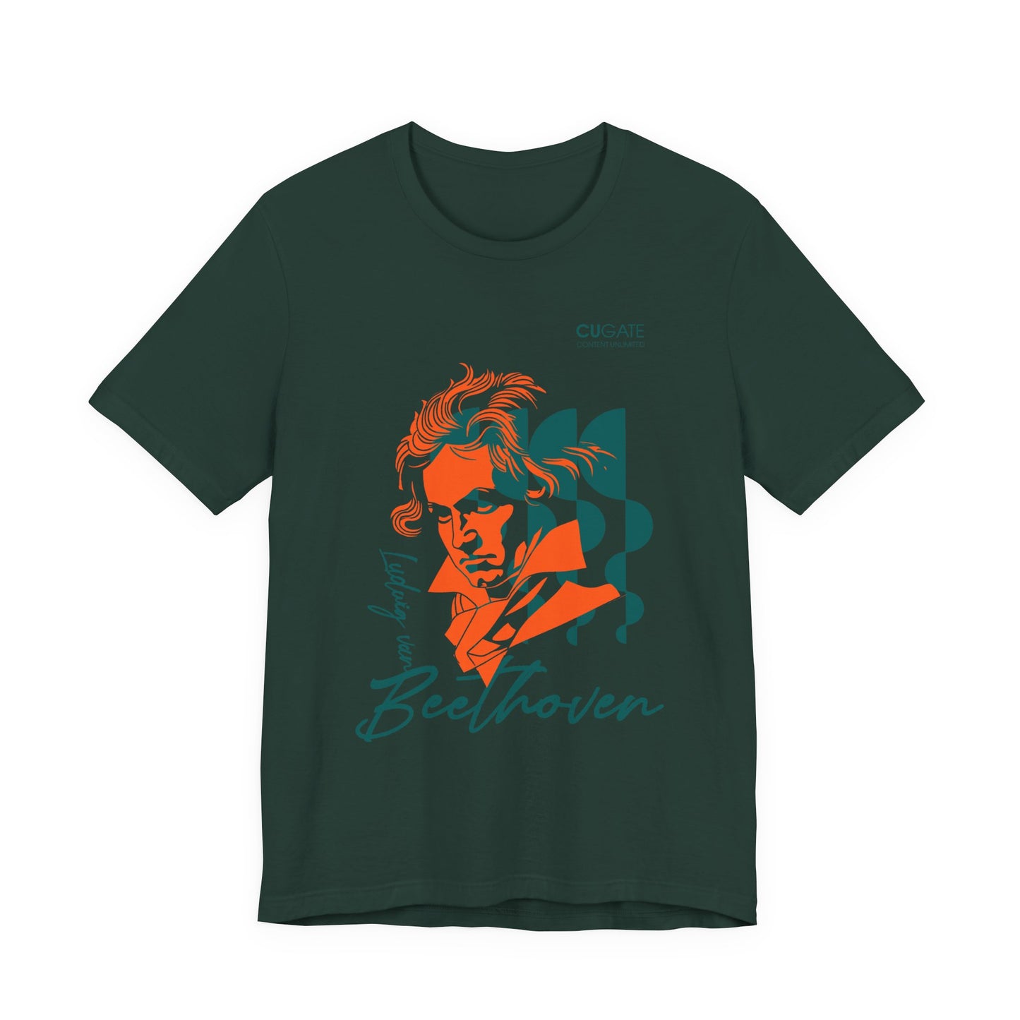 Beethoven T-Shirt (Dark): Classical Music T-Shirt, Beethoven Shirt, Ludwig van Beethoven Gift