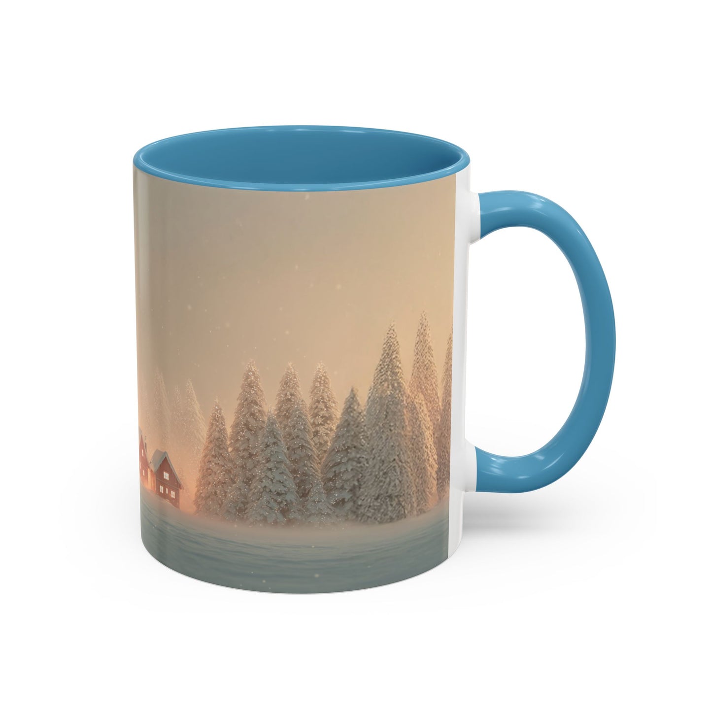 Christmas with Strauss Mug (USA) - Classical Christmas Mug, Christmas Countryside Mug, Holiday Classics Mug, Richard Strauss Inspired Mug