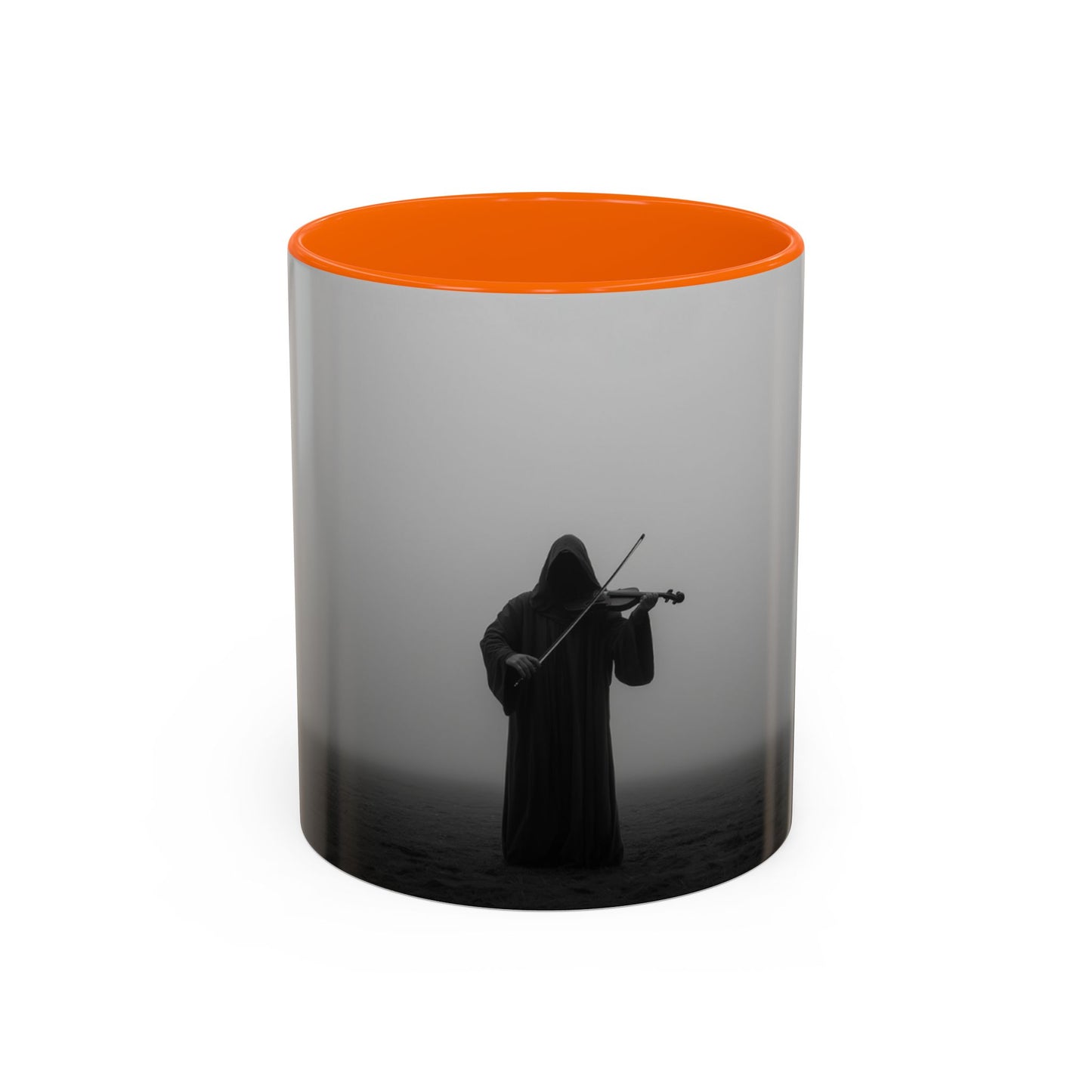 Dark Violin Mug (EU) - Dramatic Art Mug, Violin Mug, Haunting Art Mug, Dark Classical Music Mug