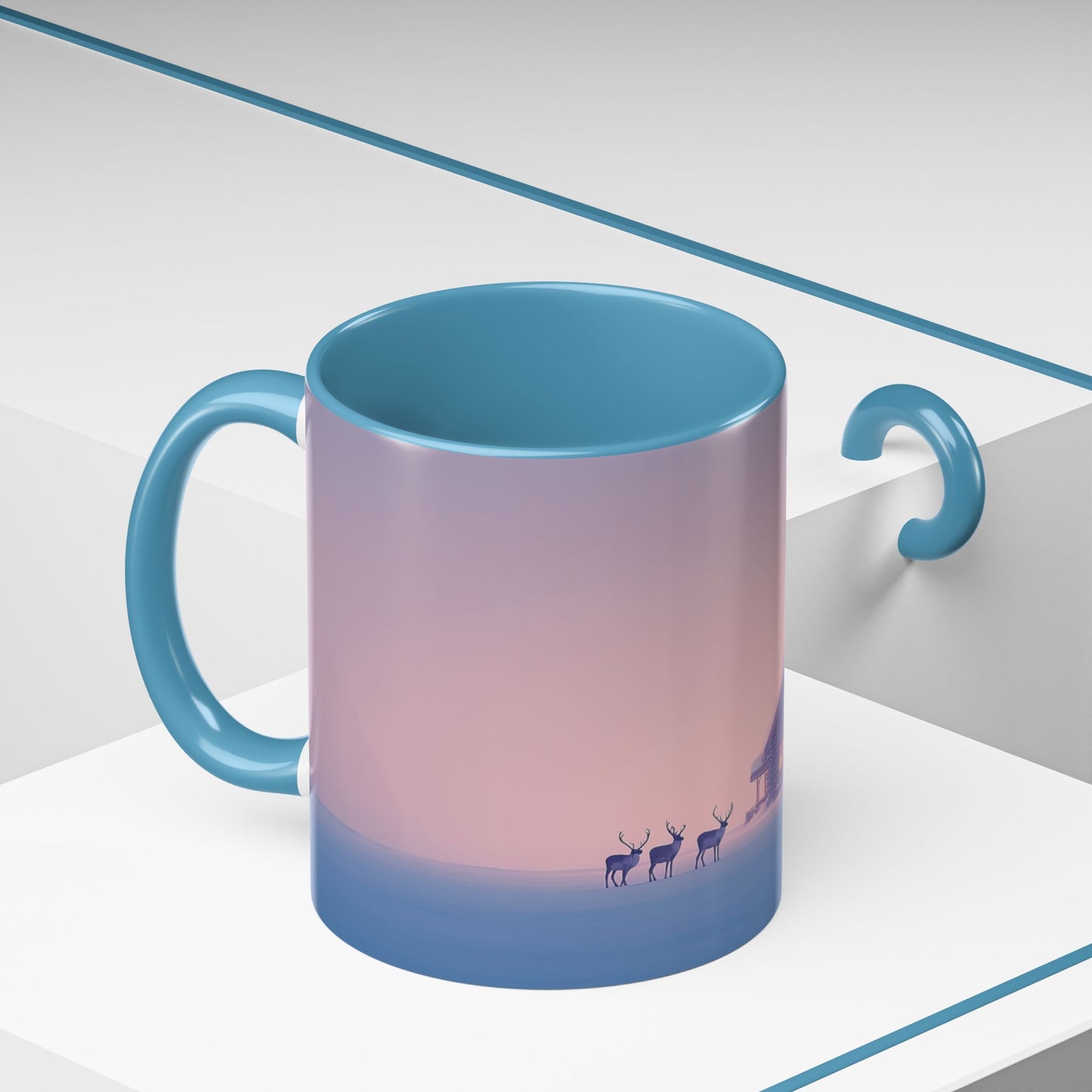 Christmas with Baroque Mug (EU) - Winter Mug, Holiday Mug, Christmas Mug, Classical Music Mug, Winter Morning Mug