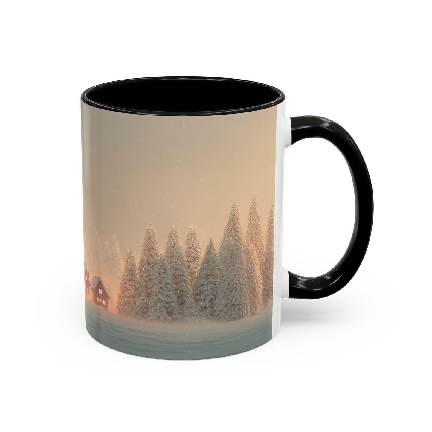 Christmas with Strauss Mug (EU) - Classical Christmas Mug, Christmas Countryside Mug, Holiday Classics Mug, Richard Strauss Inspired Mug