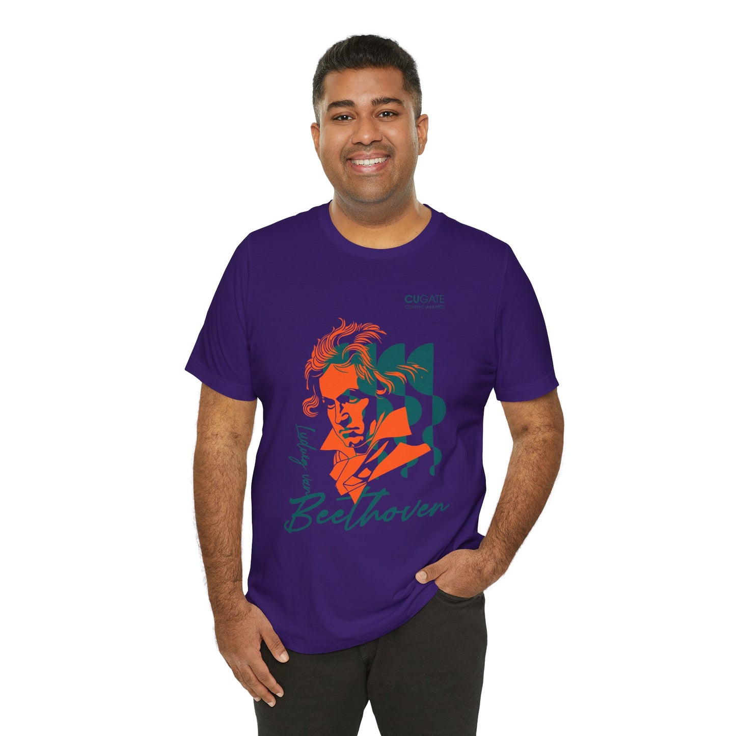 Beethoven T-Shirt (Dark): Classical Music T-Shirt, Beethoven Shirt, Ludwig van Beethoven Gift