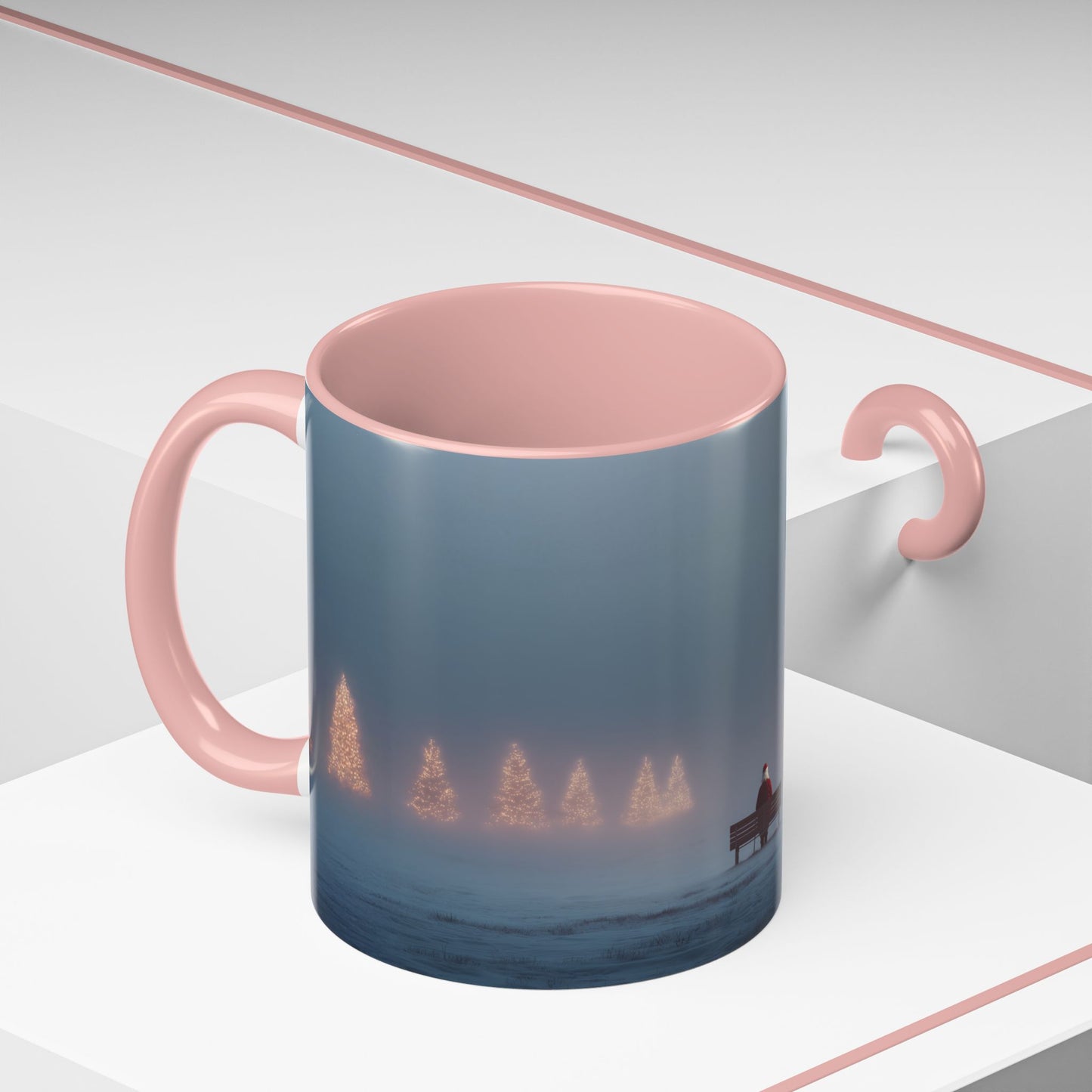 A Peaceful Christmas Mug (EU) - Landscape Mug, Winter Mug, Holiday Mug, Christmas Mug, Classical Music Mug