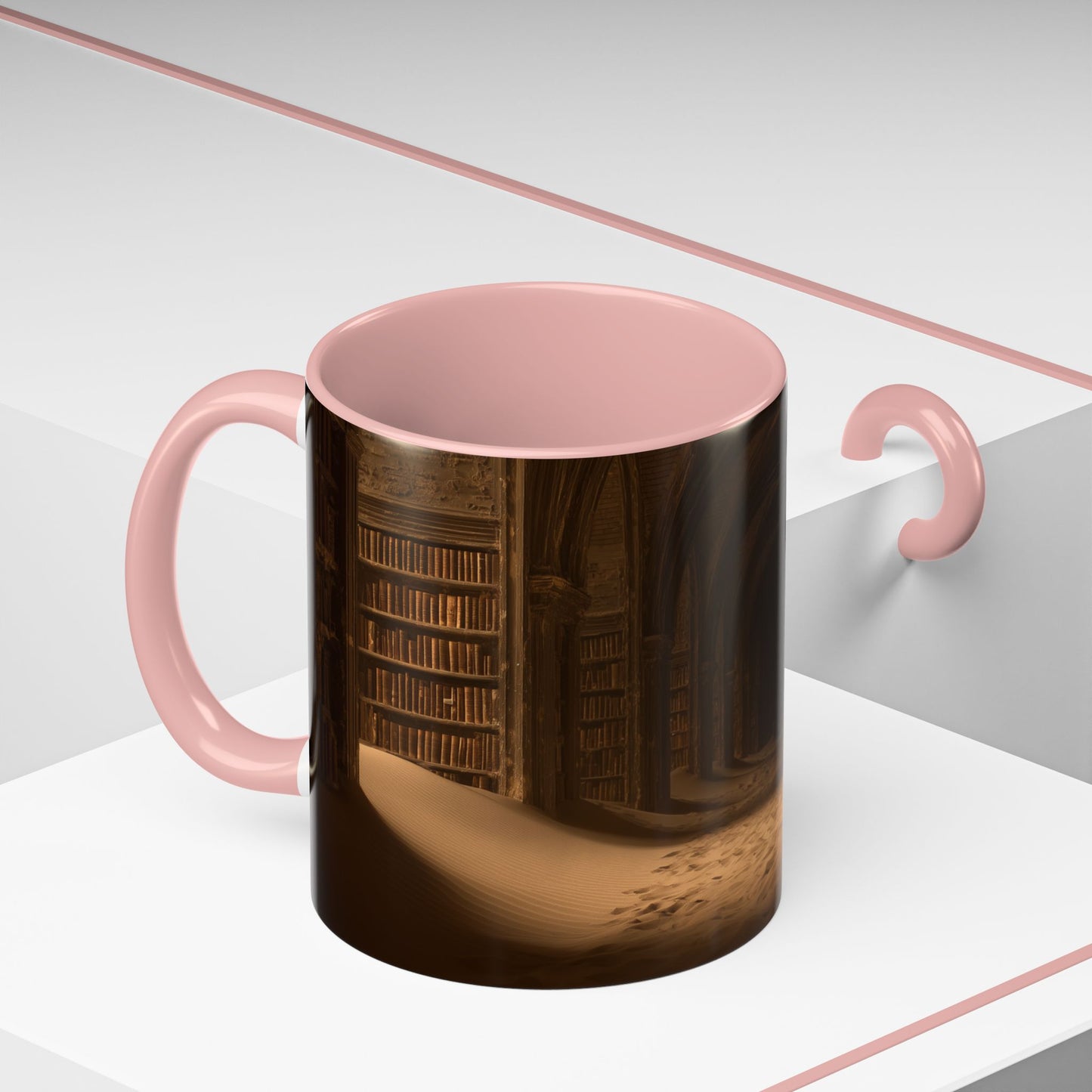 Deep Focus Mug (EU) - Classical Music for Thinking Mug, Peaceful Library Mug, Nature Library Mug, Apocalyptic Library Mug