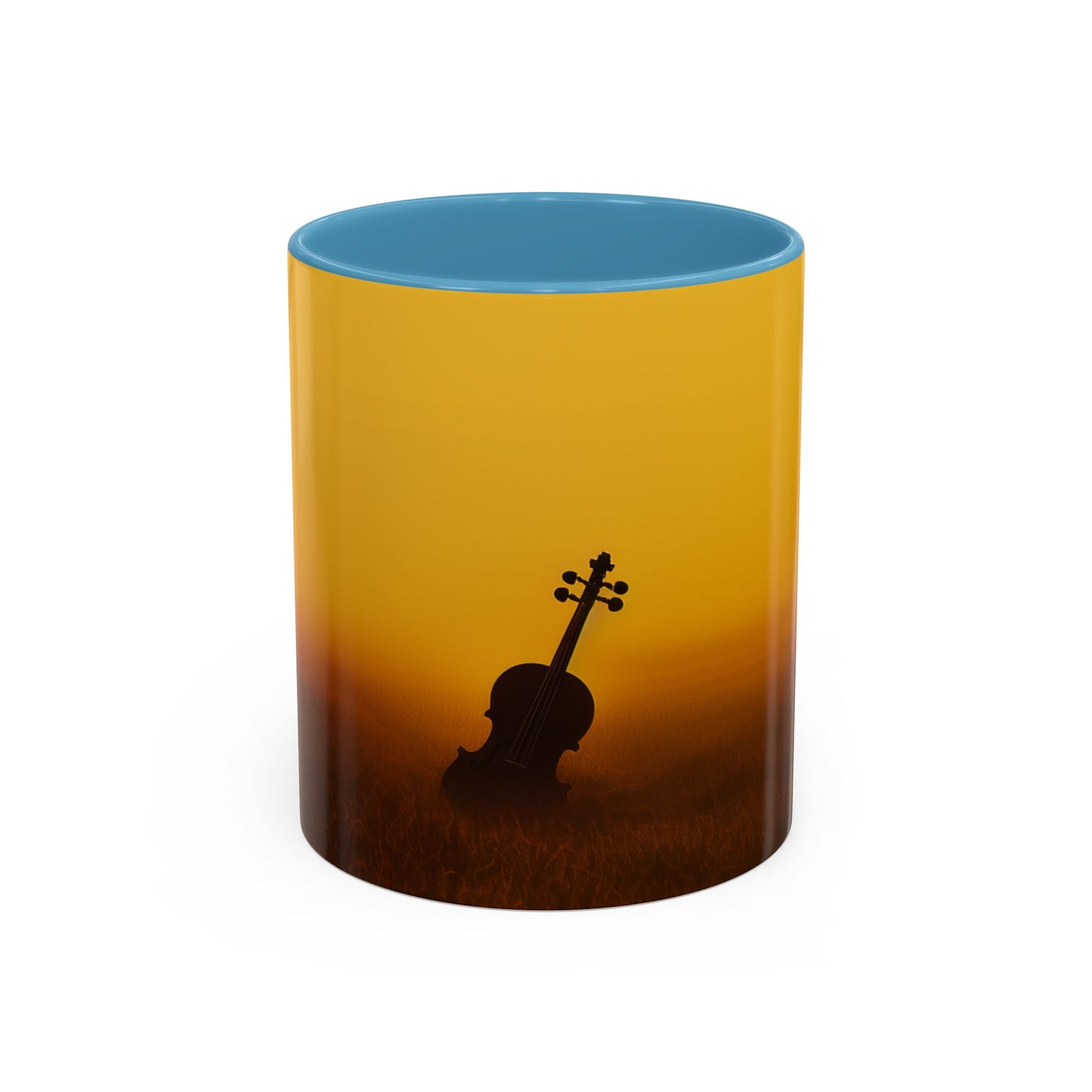 Summer & Strings Mug (EU) - Classical Violin Poster, Summer Print, Classical Music Print, Calm Music Poster, Stings Lovers Print