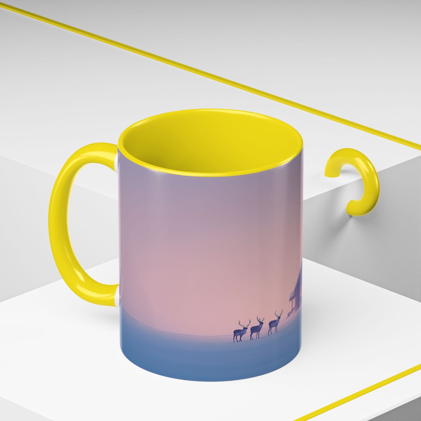 Christmas with Baroque Mug (EU) - Winter Mug, Holiday Mug, Christmas Mug, Classical Music Mug, Winter Morning Mug