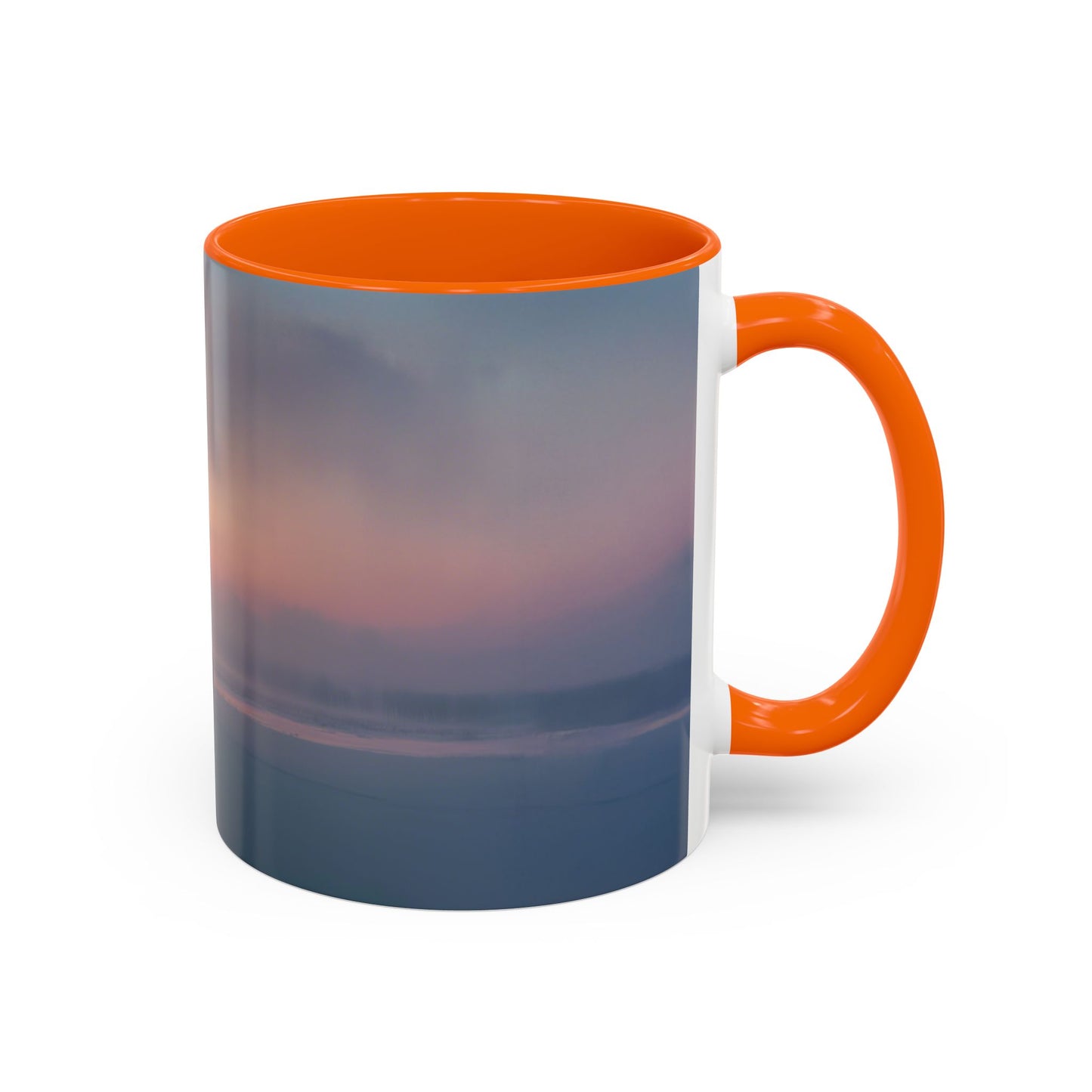 Classical December Mug (USA) - Winter Mug, Winter Sunrise Mug, Peaceful Landscape Mug, Holiday Decor Mug