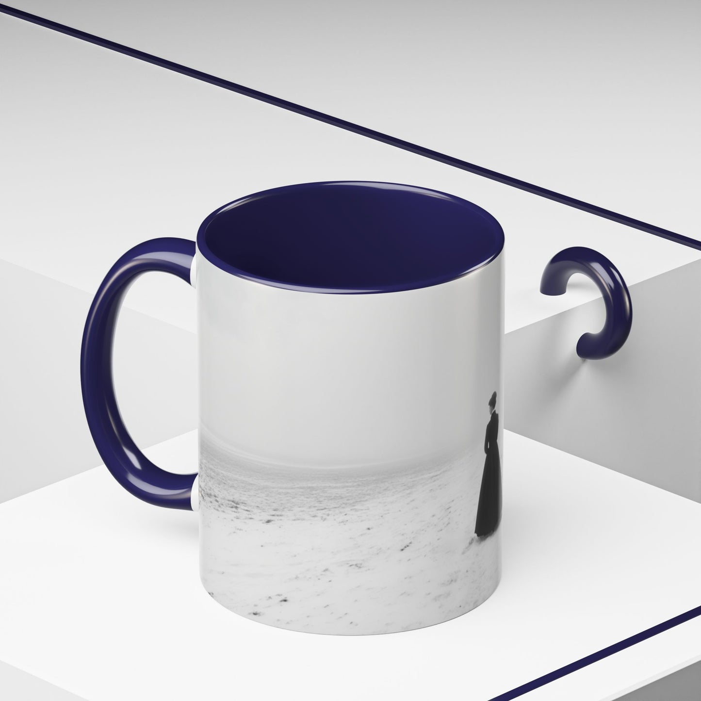 Winter Serenades Mug (EU) - Melancholy Mug, Christmas Mug, Winter Mug, Classical Music Mug, Christmas Decor Mug, Winter Wonderland Mug