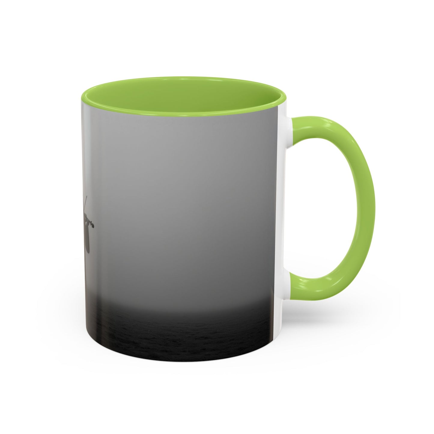Dark Violin Mug (EU) - Dramatic Art Mug, Violin Mug, Haunting Art Mug, Dark Classical Music Mug