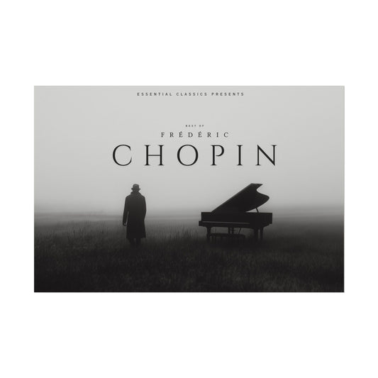 Best of Chopin Poster - Somber Music Mood Poster - Classical Music Mood Poster