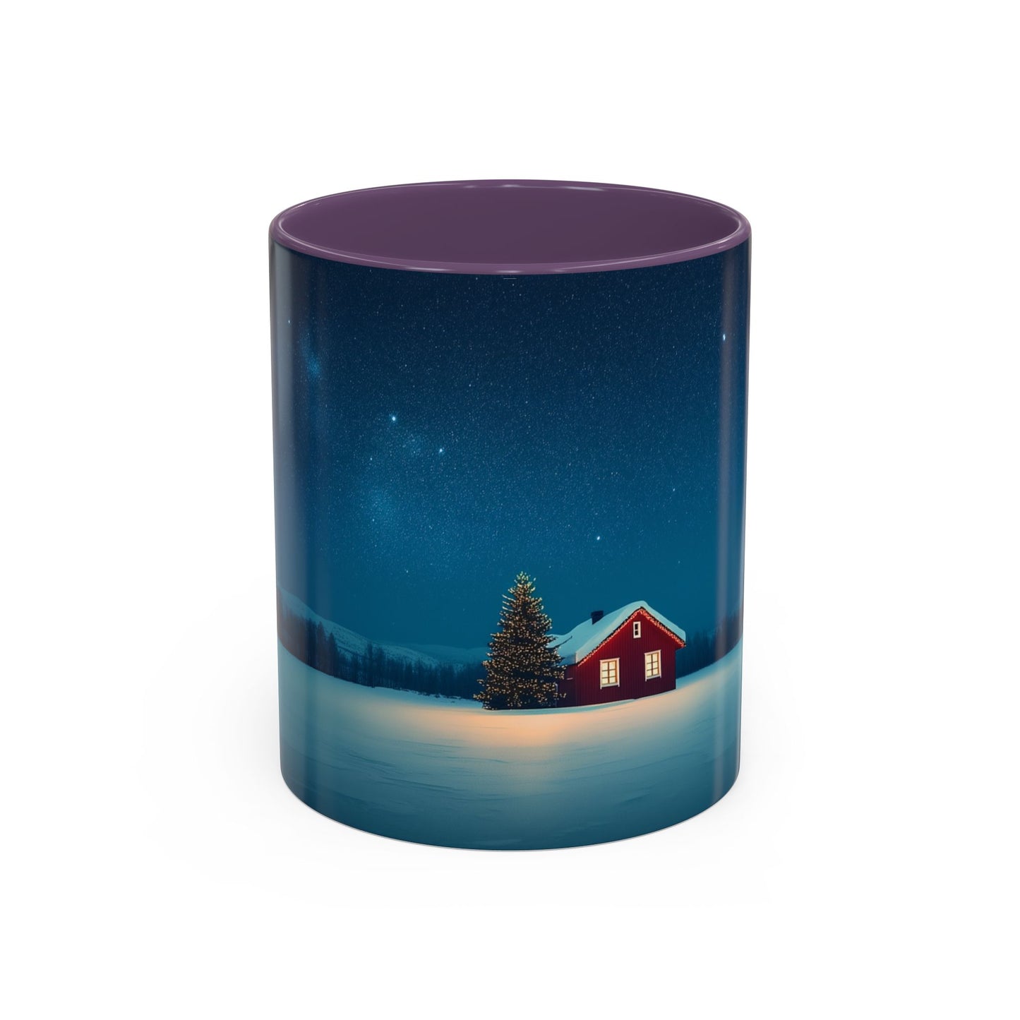 Classical Christmas Mug (EU)- Winter Hut Mug, Christmas Mug, North Pole Mug, Classical Music Mug, Christmas Decor Mug