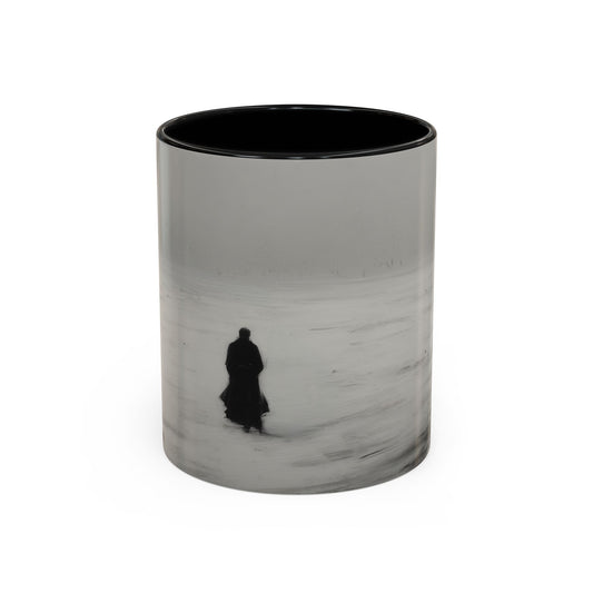 A Melancholy Winter Mug (EU) - Landscape Mug, Winter Mug, Holiday Mug, Christmas Mug, Classical Music Mug