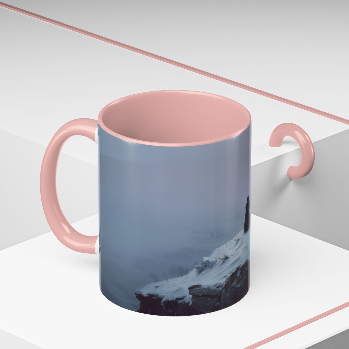 Classical Organ Mug (EU) - Majestic Art Mug, Epic Organ Music Mug, Emotional Music Mug, Mountain Mug, Winter Mug
