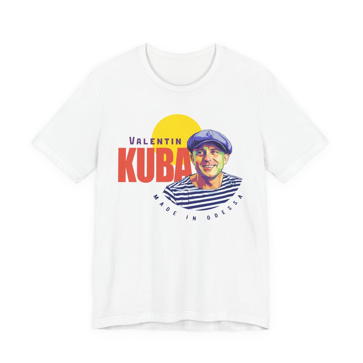 (ENG) Valentin Kuba T-Shirt (Light) - Klezmer Music T-Shirt, Odessa Music Shirt, Valentin Kuba Tee, Music from Ukraine Shirt