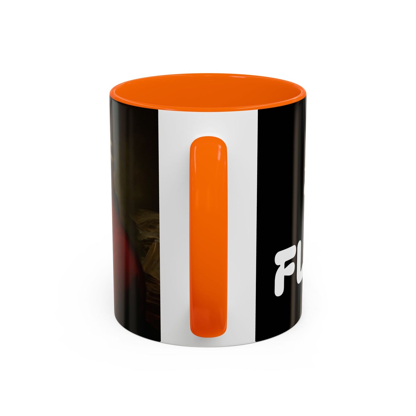 Two Flutes Mug in Black (USA) - Mozart Flute Quote Mug, Mozart Mug, Classical Music Mug, Funny Mozart Quote