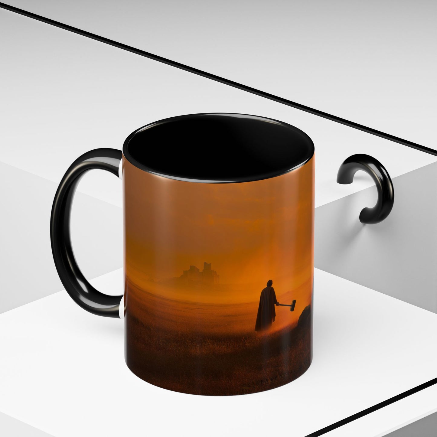 Classical Music but Hard Mug (EU) - Powerful Music Mug, Intense Music Mug, Music Enthusiast Mug, Fantasy Movie Mug