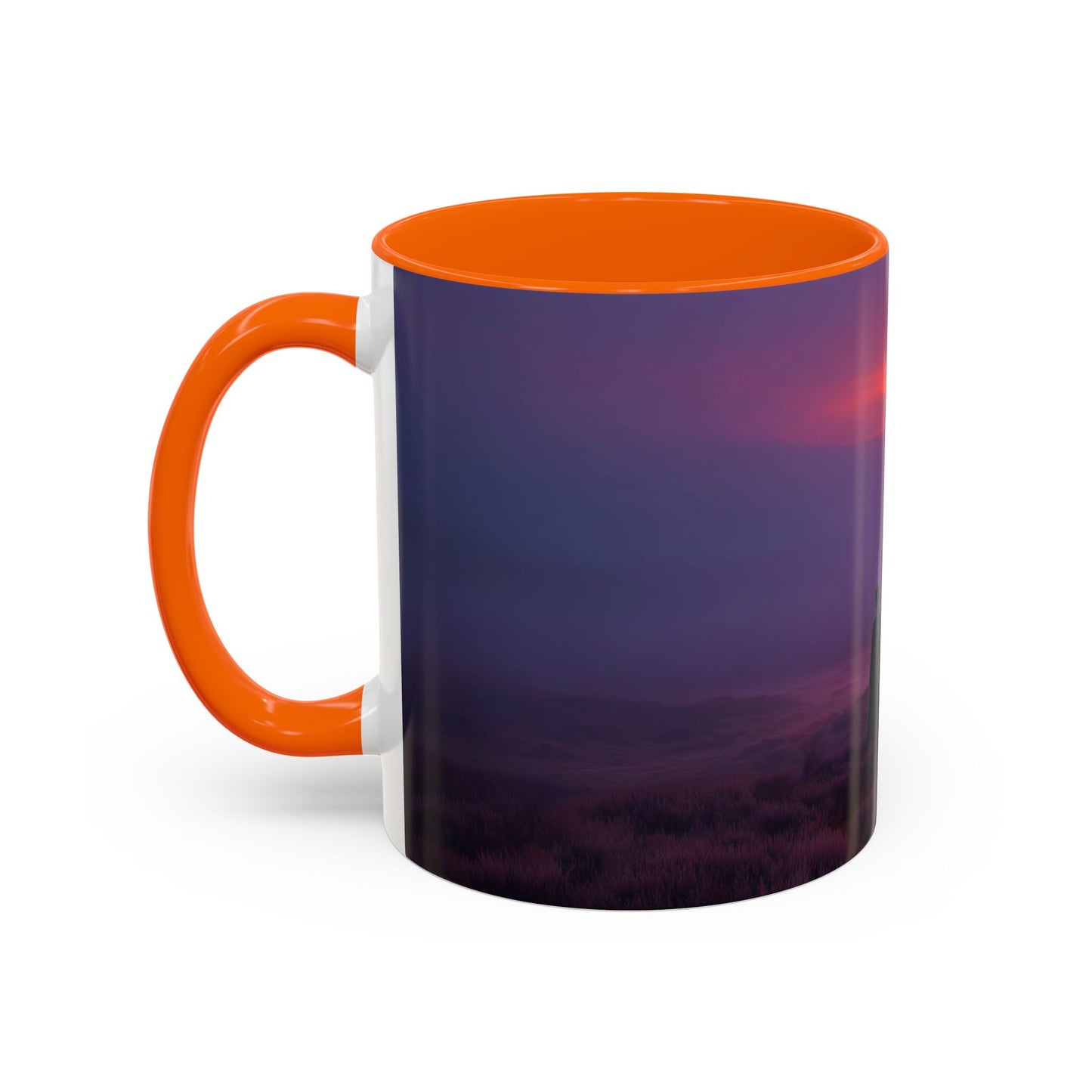 Classical Sunset Mug (USA) - Sundown Mug, Nightfall Mug, Evening Mug, Landscape Art Mug, Sunset Mug
