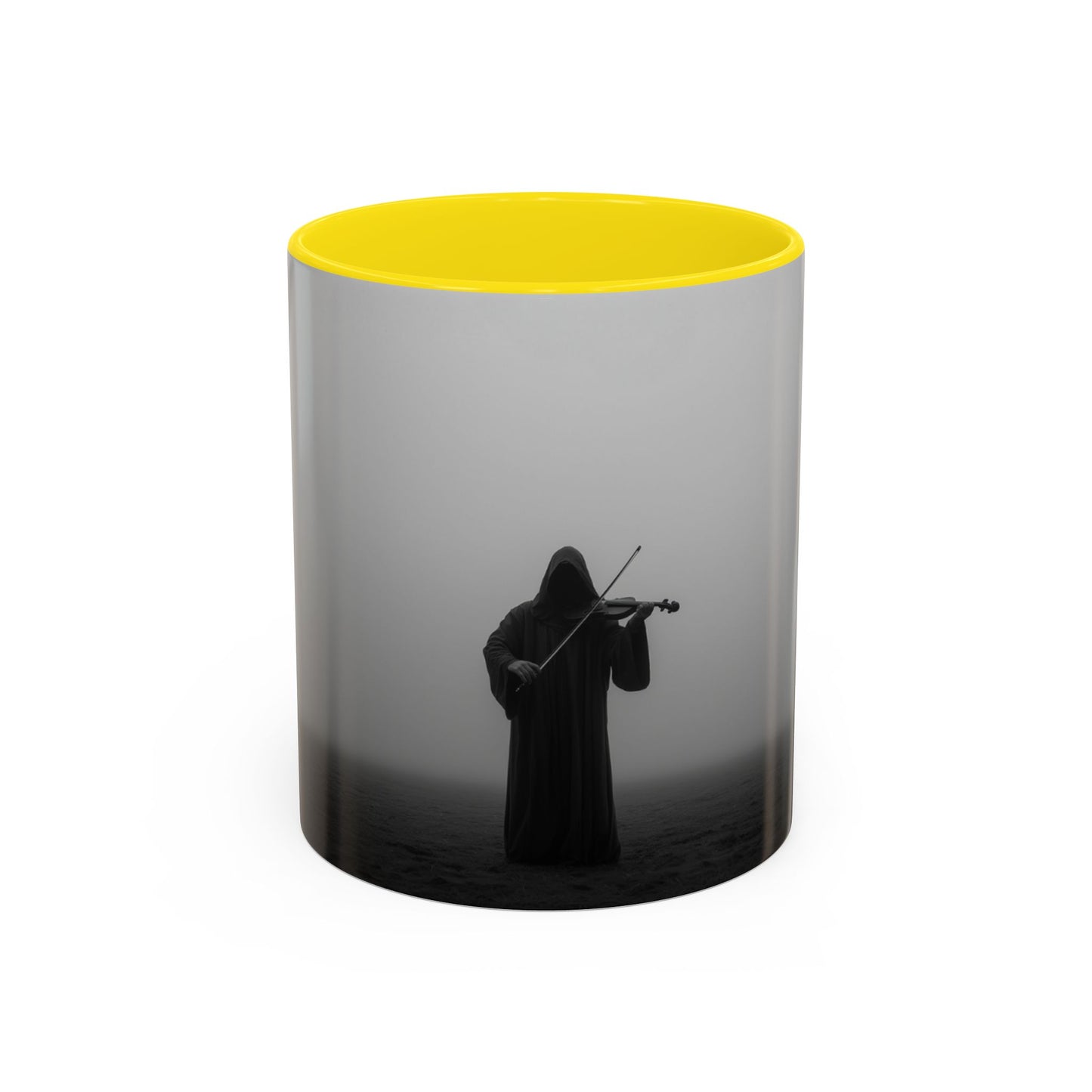 Dark Violin Mug (USA) - Dramatic Art Mug, Violin Mug, Haunting Art Mug, Dark Classical Music Mug