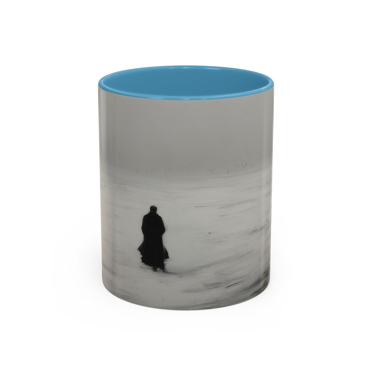 A Melancholy Winter Mug (EU) - Landscape Mug, Winter Mug, Holiday Mug, Christmas Mug, Classical Music Mug